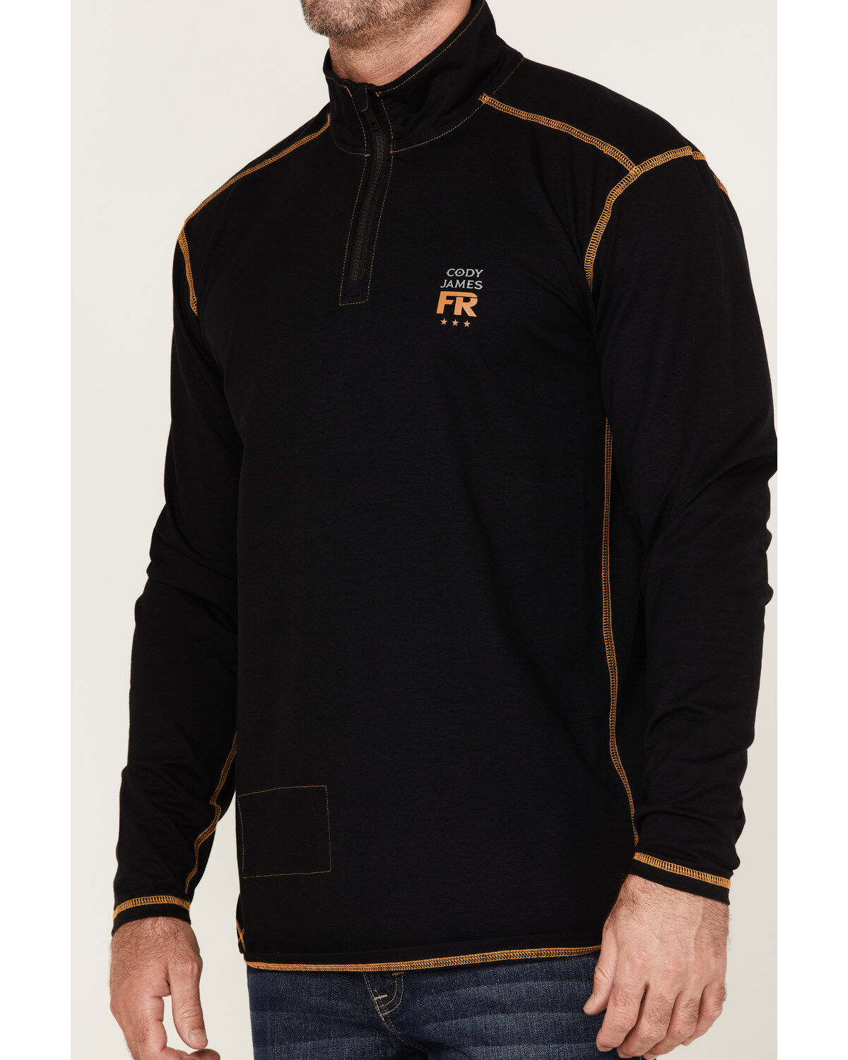 Cody James Men's FR Knit 1/4 Zip-Front Work Pullover