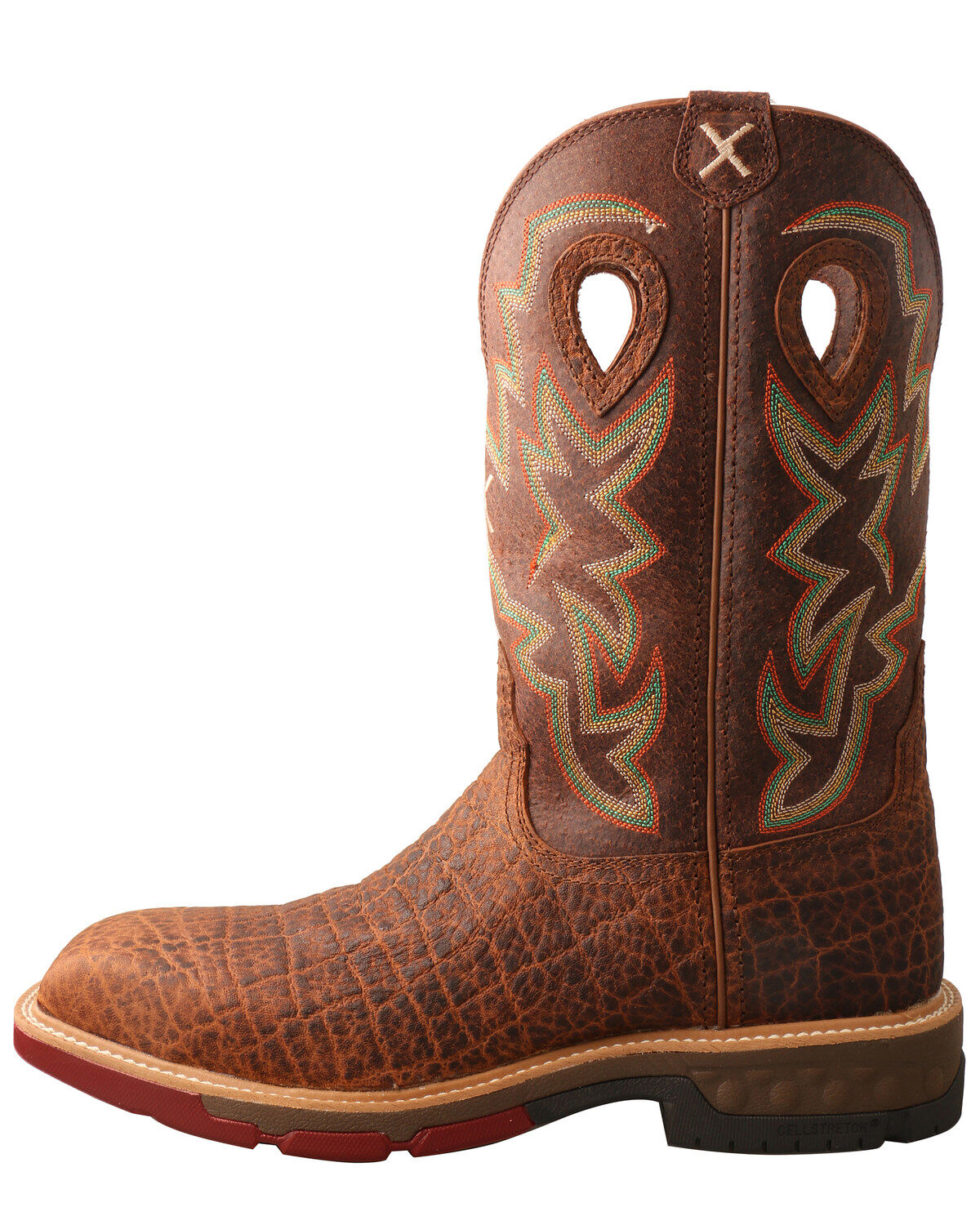 Twisted X Men's Tan Western Work Boots - Composite Toe