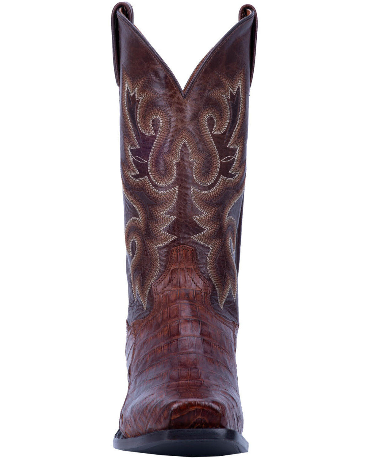 Dan Post Men's Bayou Exotic Caiman Western Boots - Square Toe