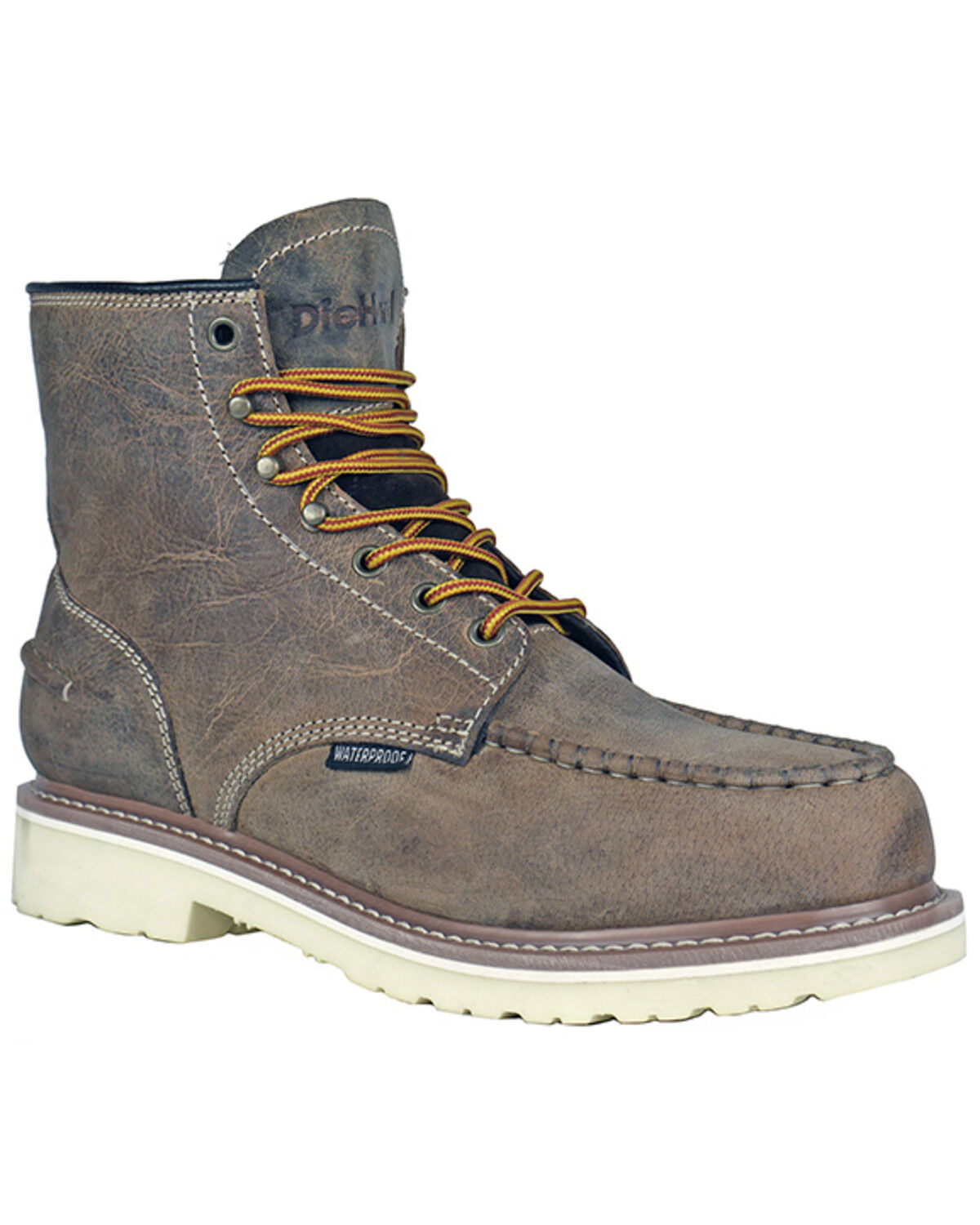 DieHard Men's Monte Distressed Moc Work Boots - Soft Toe