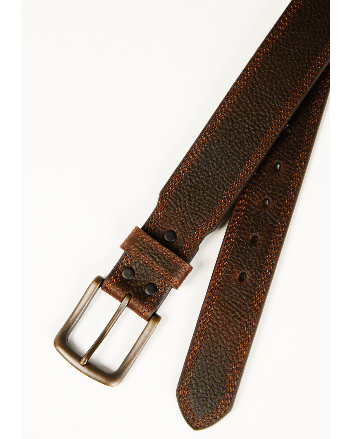 Hawn Men's Tapered Leather Work Belt