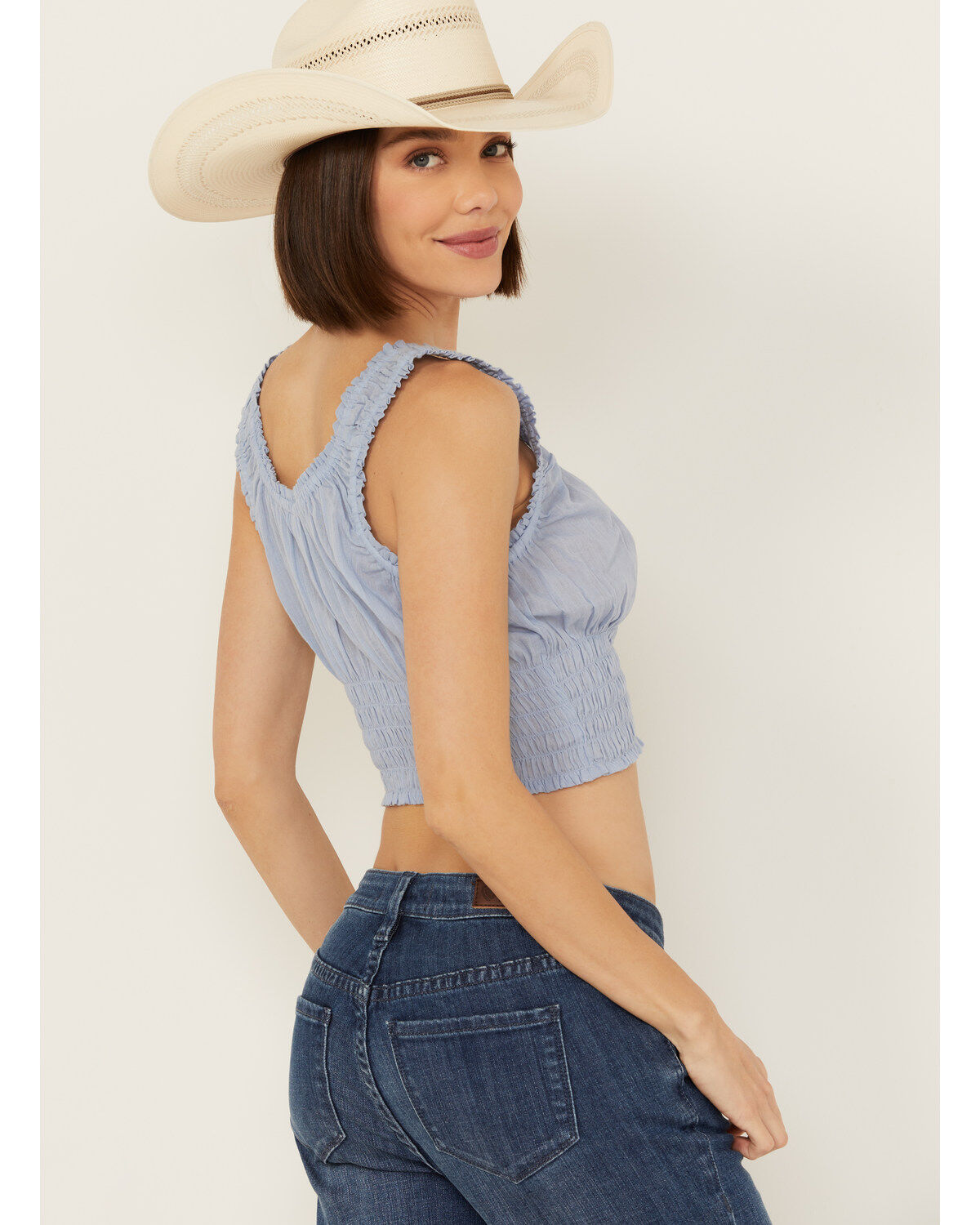 Bila Women's Jennifer Peasant Top