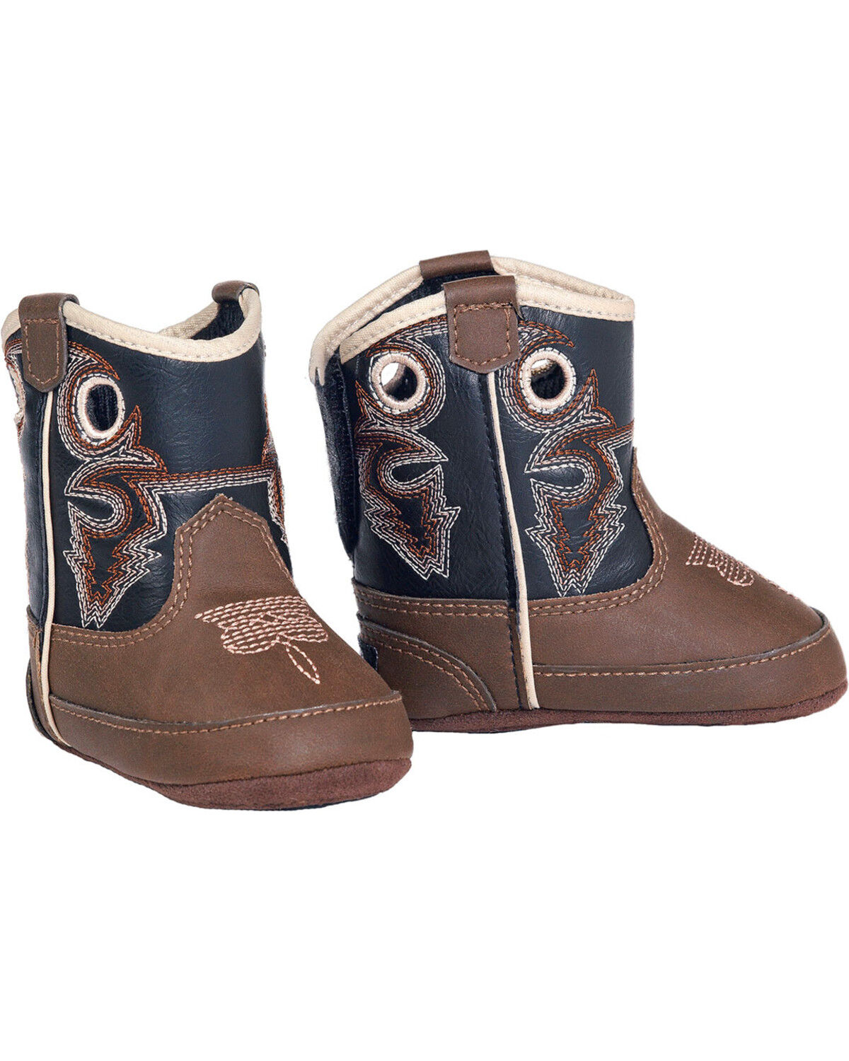 Double Barrel Infant Boys' Trace Baby Bucker Boots - Round Toe