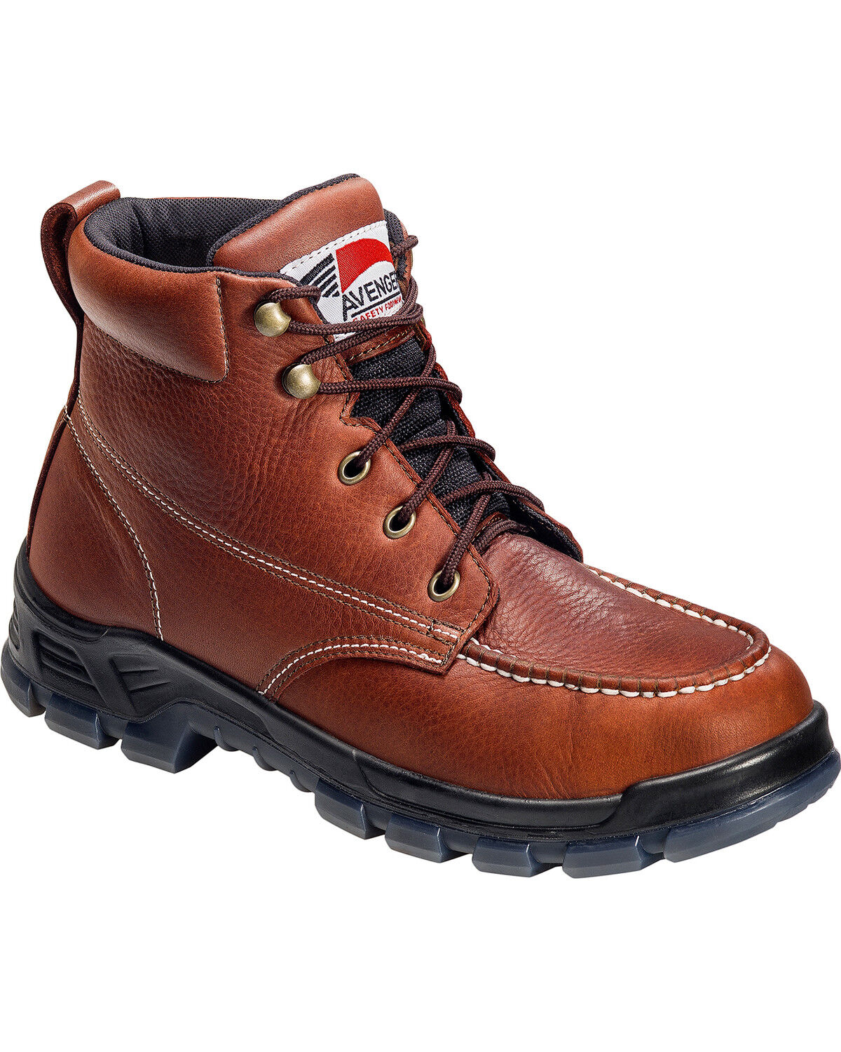Avenger Men's Waterproof Moc Toe Work Boots - Steel Toe