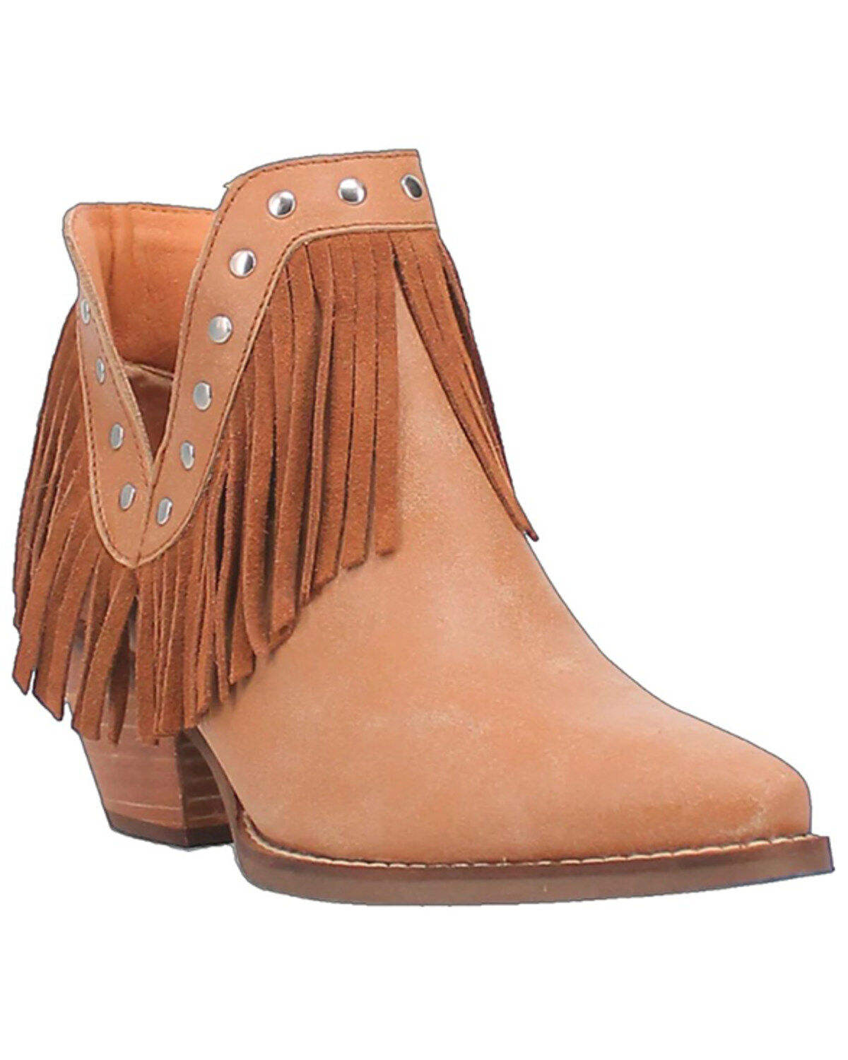 Dingo Women's Fine N' Dandy Leather Booties - Snip Toe