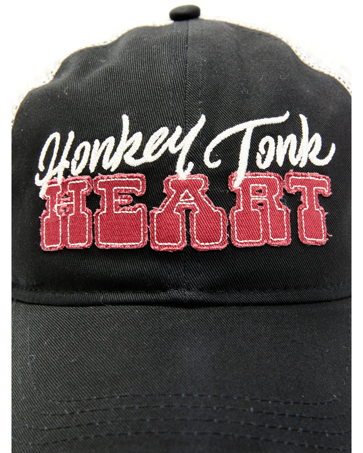 Idyllwind Women's Honky Tonk Heart Embroidered Mesh-Back Ball Cap
