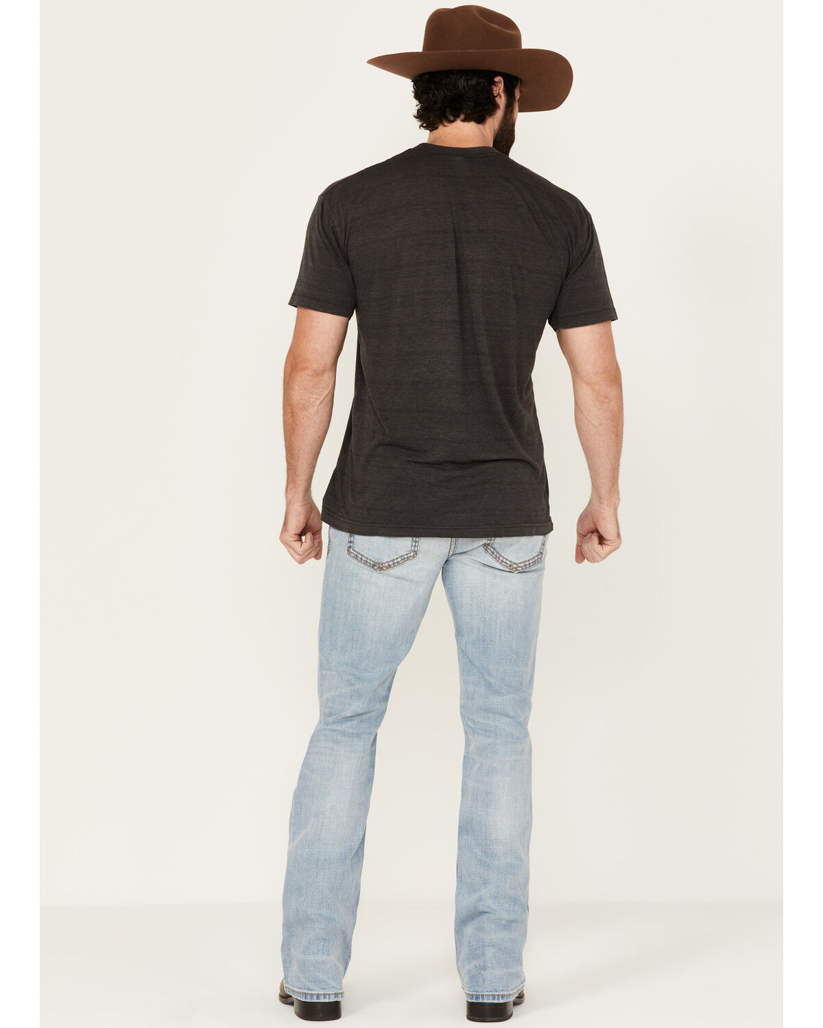 Cody James Men's Cowboy Light Wash Relaxed Bootcut Stretch Denim Jeans