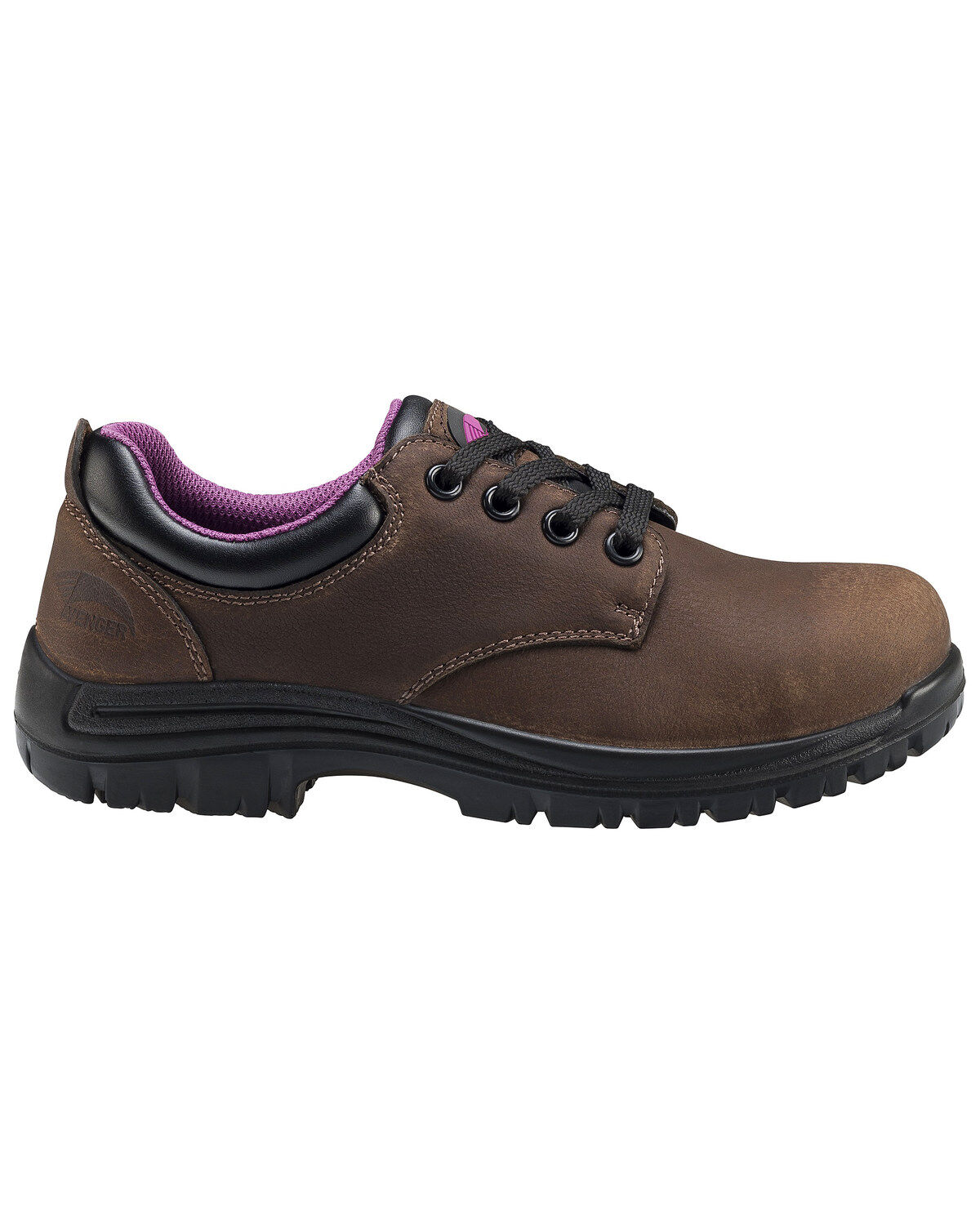Avenger Women's Waterproof Oxford Work Shoes - Composite Toe