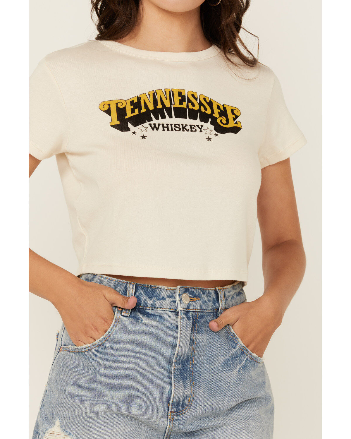 Girl Dangerous Women's Tennessee Short Sleeve Baby Tee