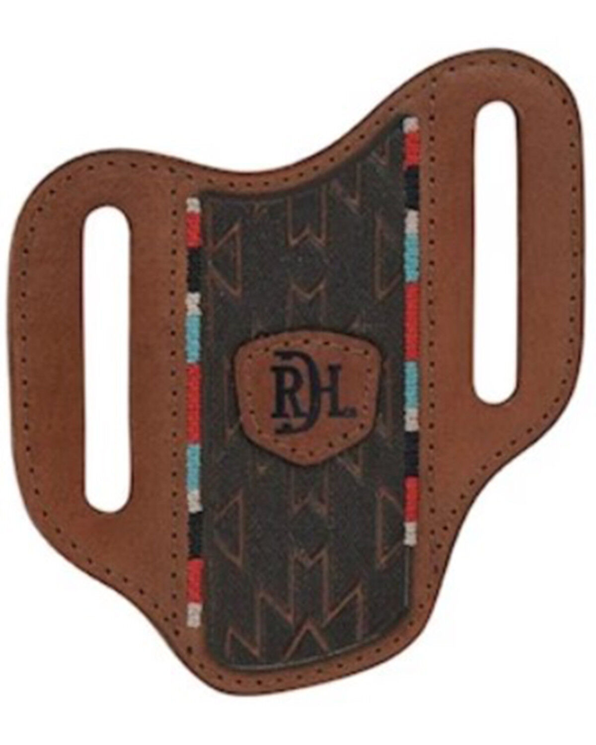 Red Dirt Hat Men's Tooled Leather Pancake Knife Sheath