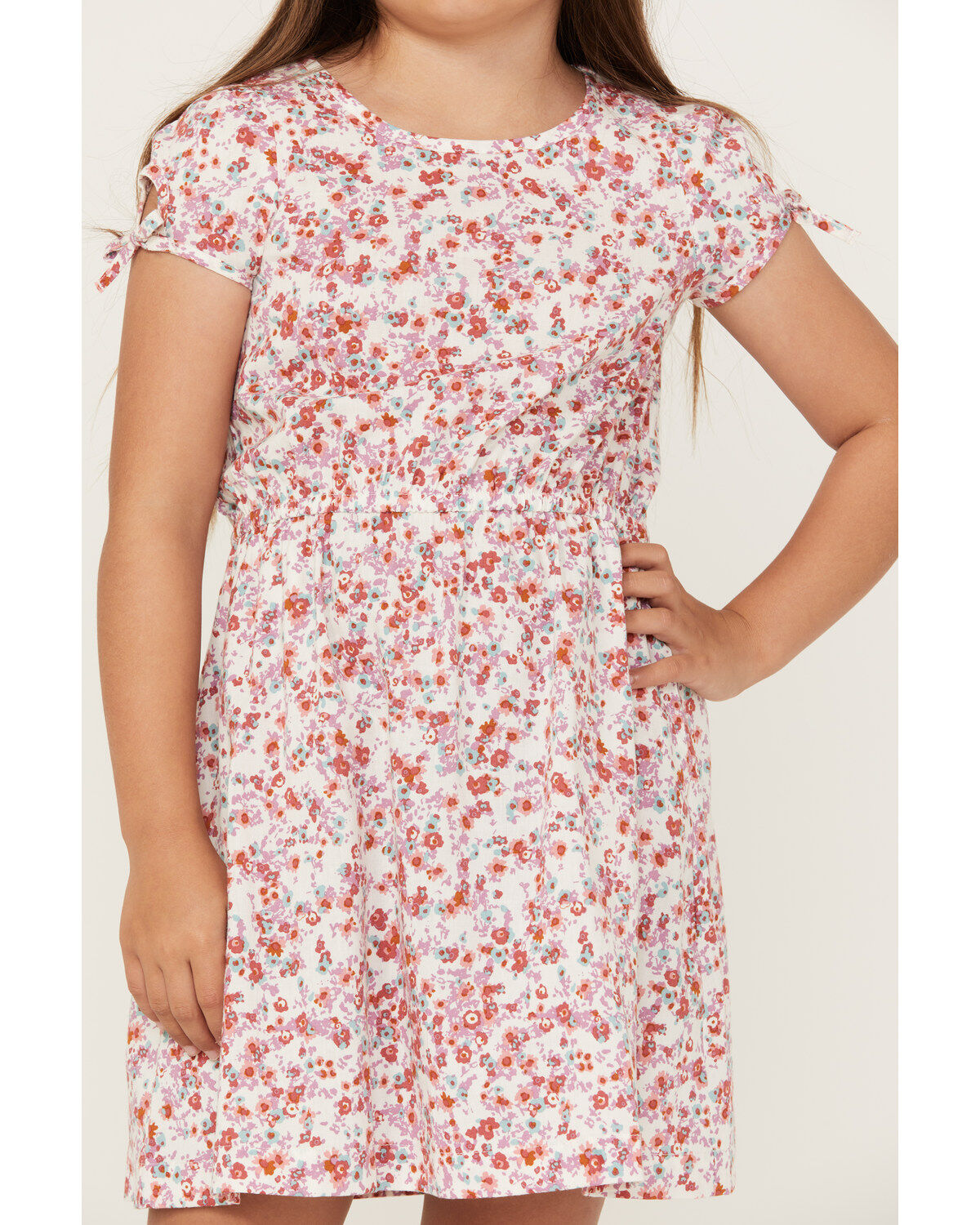 Shyanne Girls' Ditsy Printed Mini Dress