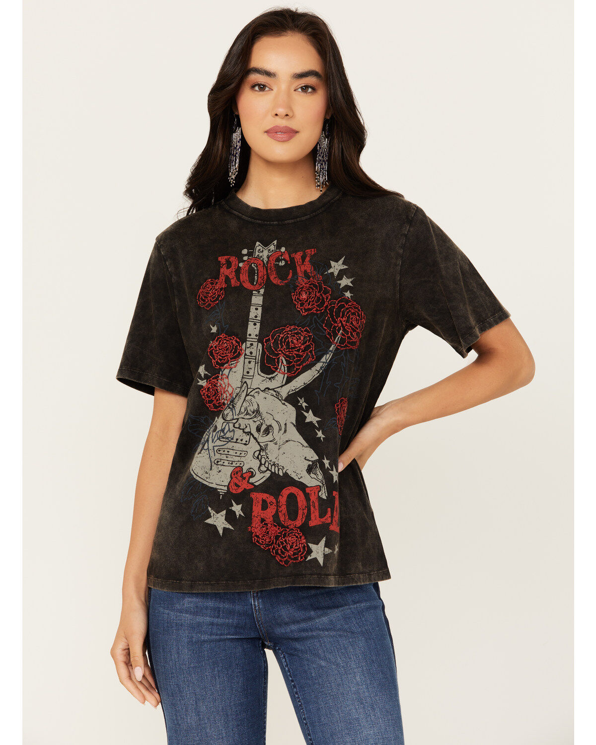Idyllwind Women's Rock & Roll Short Sleeve Graphic Tee
