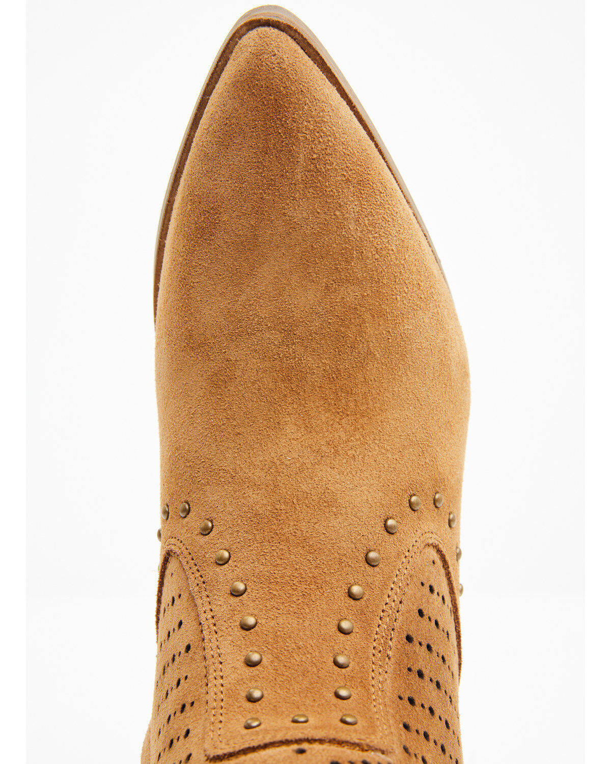 Dingo Women's Miss Priss Suede Booties - Round Toe