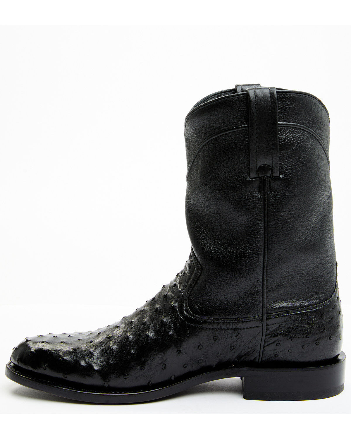 Cody James Black 1978® Men's Carmen Exotic Full-Quill Ostrich Roper Boots - Round Toe