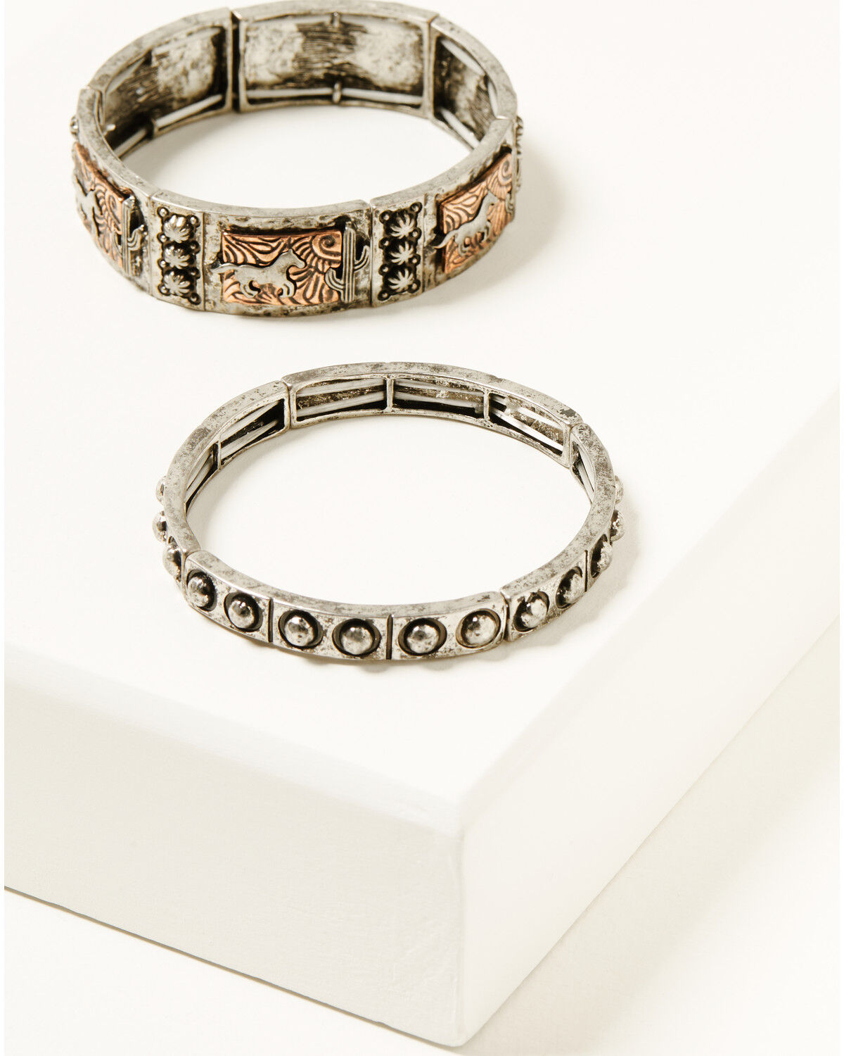 Shyanne Women's Strawberry Skies Running Horses Bracelet Set - 2 Piece