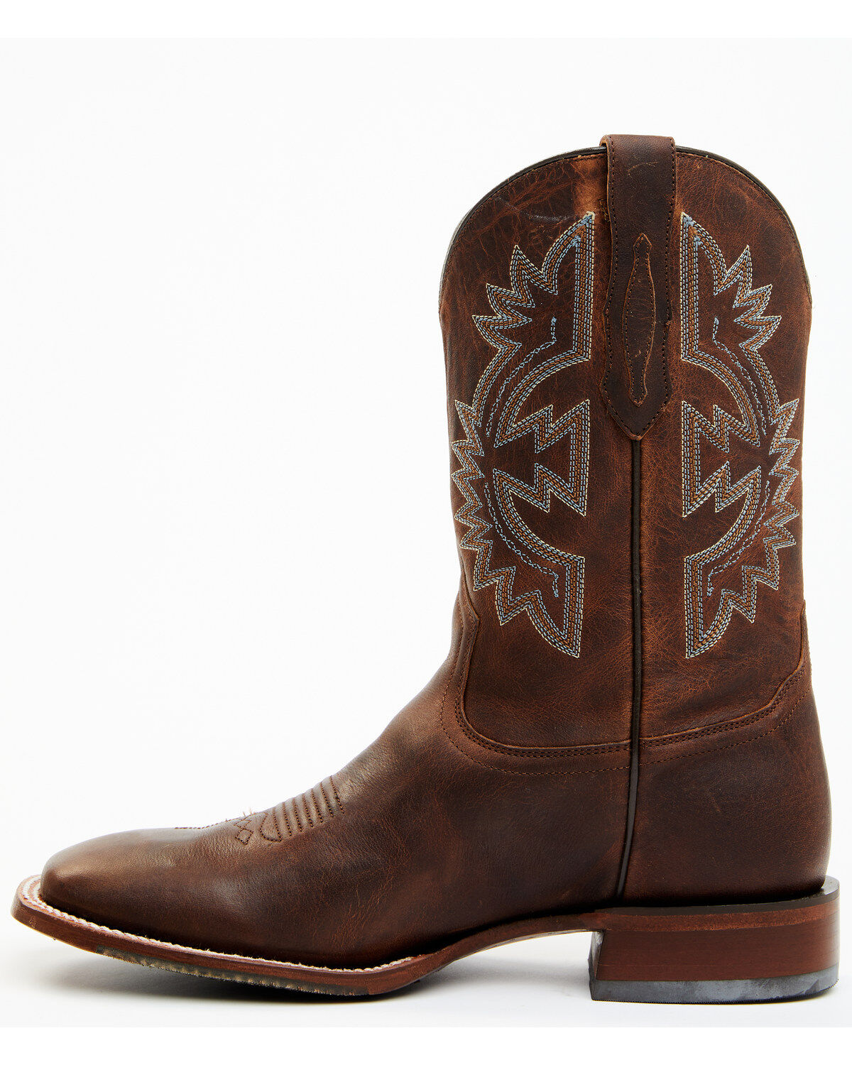 Cody James Men's Walnut Western Boots - Broad Square Toe