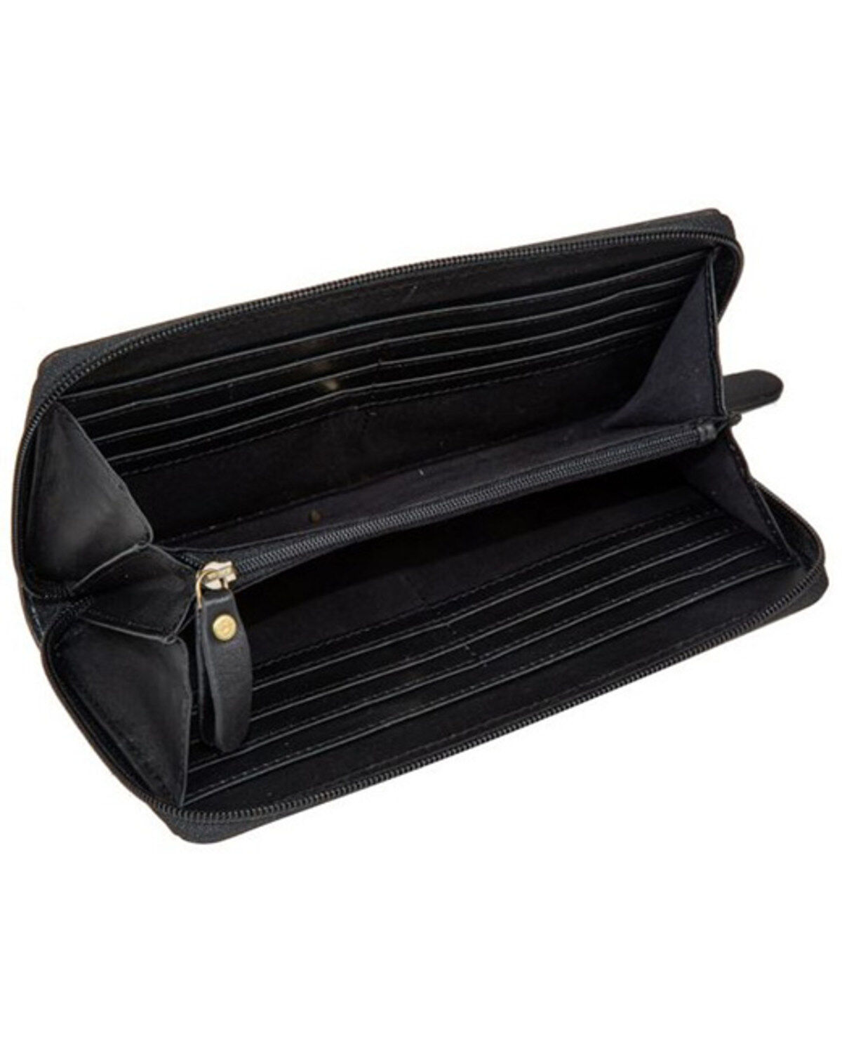 Myra Bag Women's Rose of the Desert Hand-Tooled Wallet