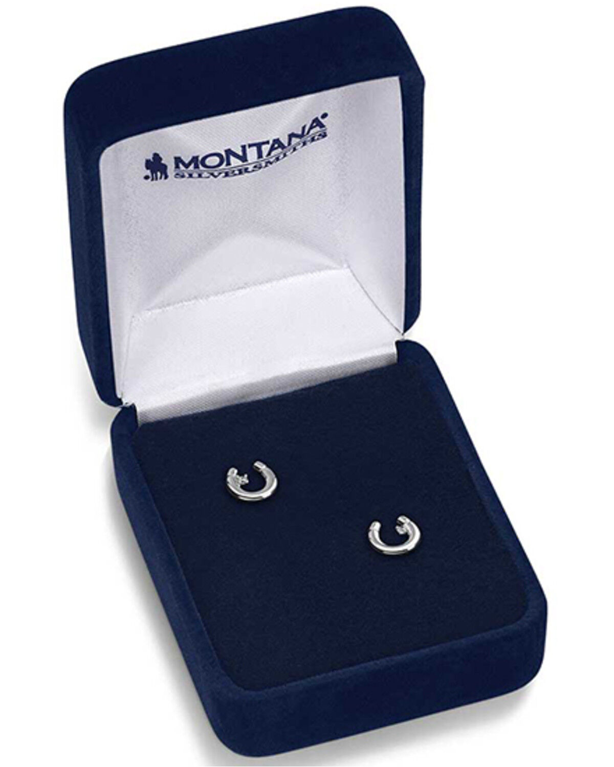 Montana Silversmiths Women's Little Light Horseshoe Earrings