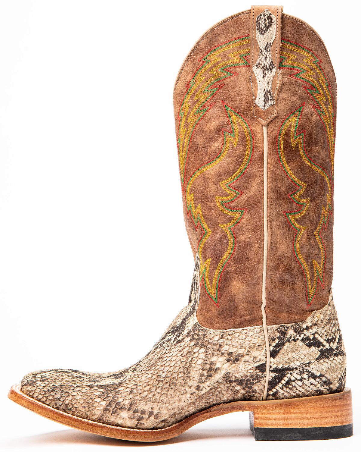 Cody James Men's Exotic Python Western Boots - Broad Square Toe