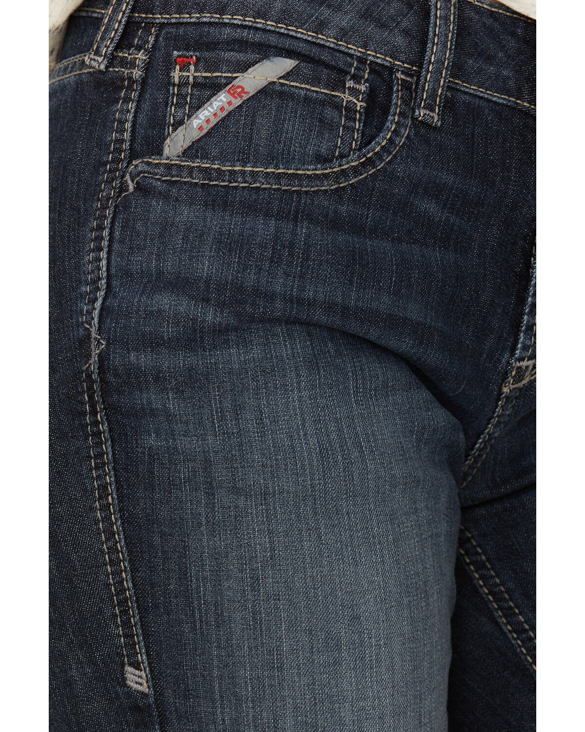Ariat Women's FR Avelynn Medium Wash DuraLight Stretch Slim Work Jeans