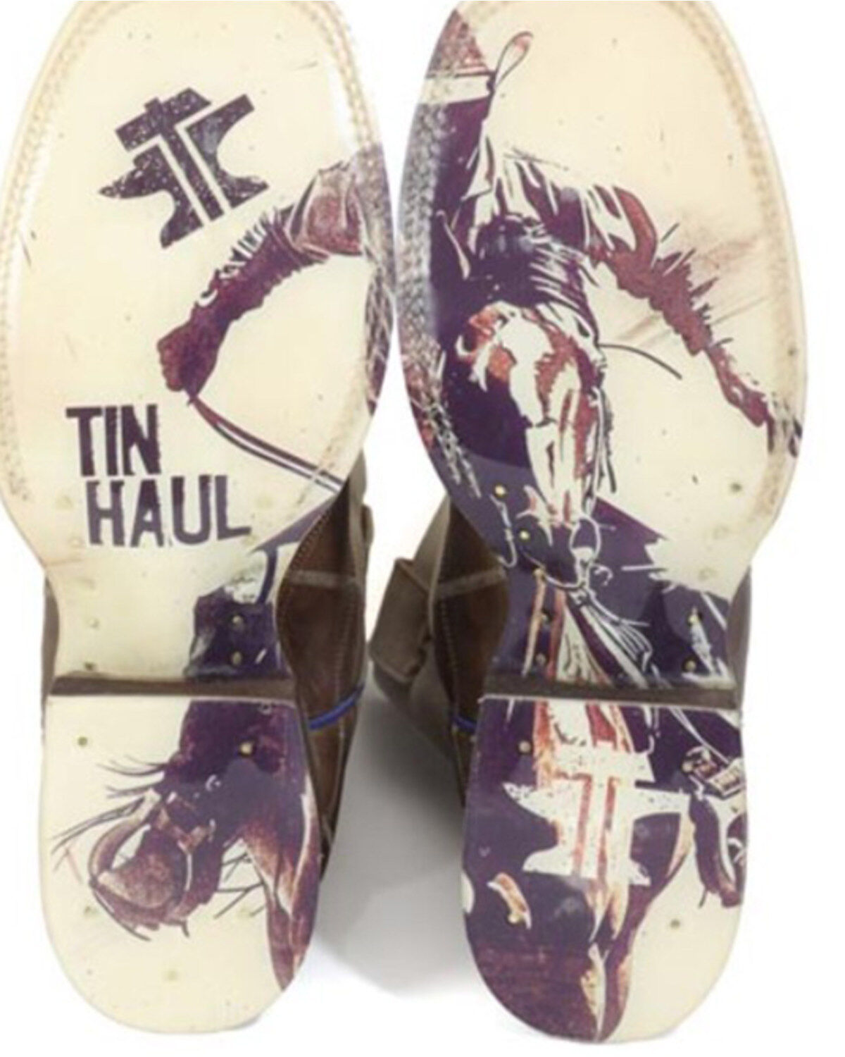 Tin Haul Men's Diamondback Western Boots - Broad Square Toe
