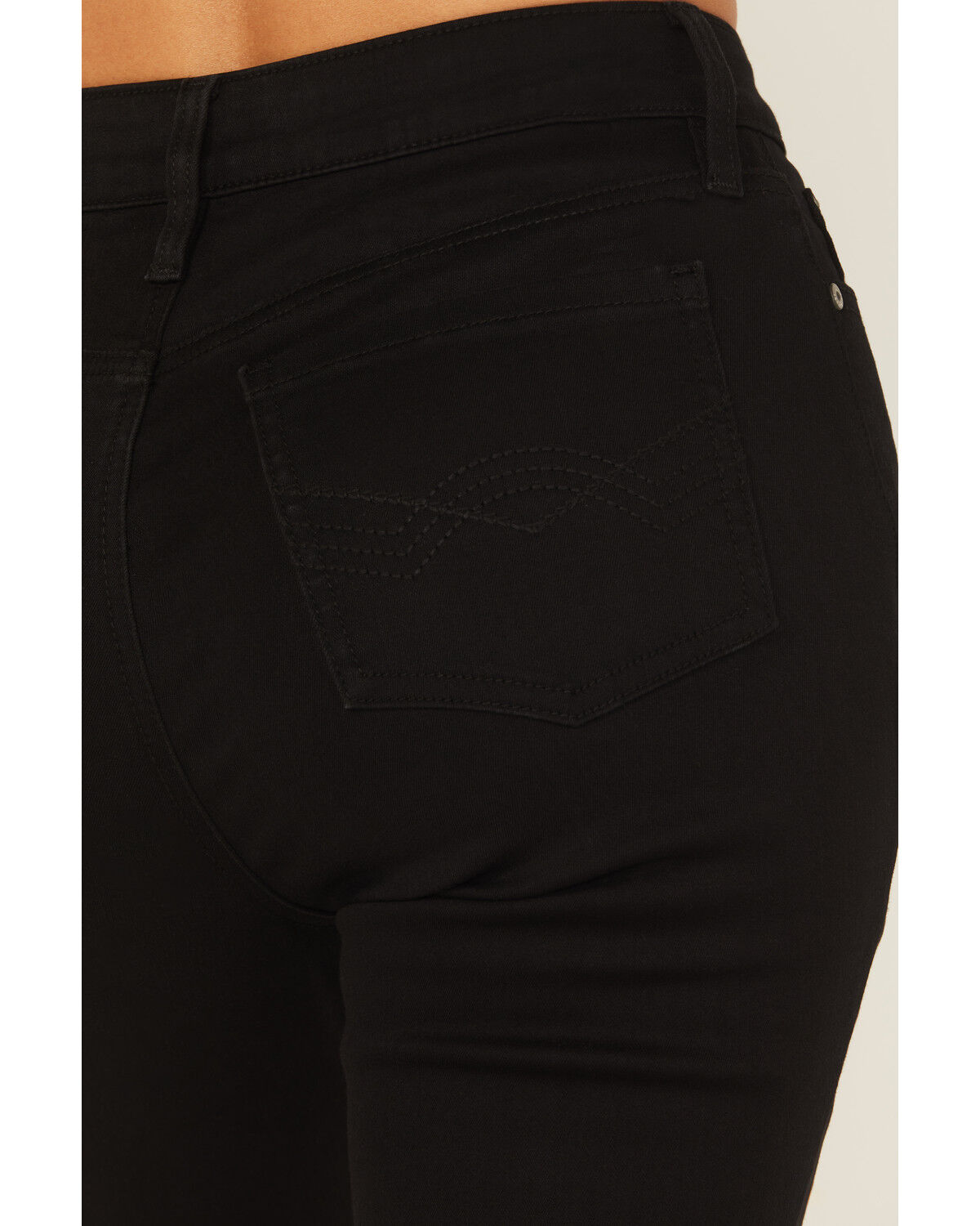 Idyllwind Women's Outlaw High Rise Flare Embroidered Super Stretch Denim Jeans