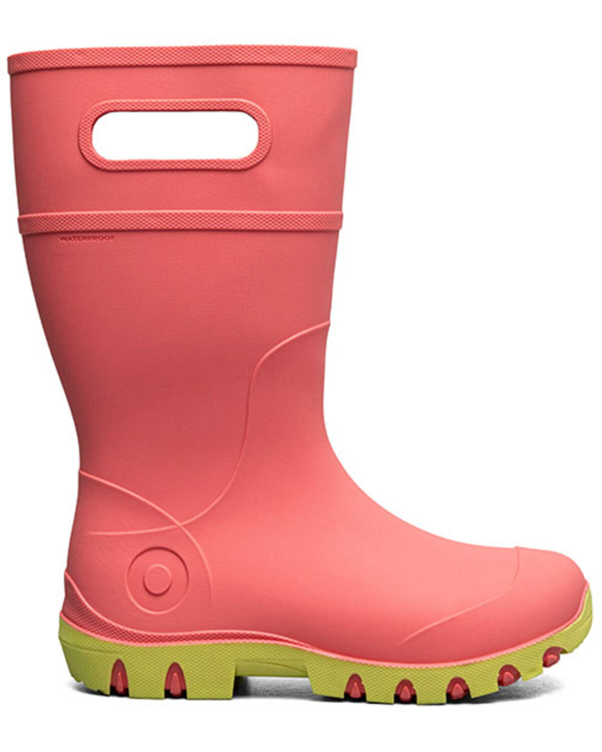 Bogs Girls' Essential Tall Rain Boots - Round Toe