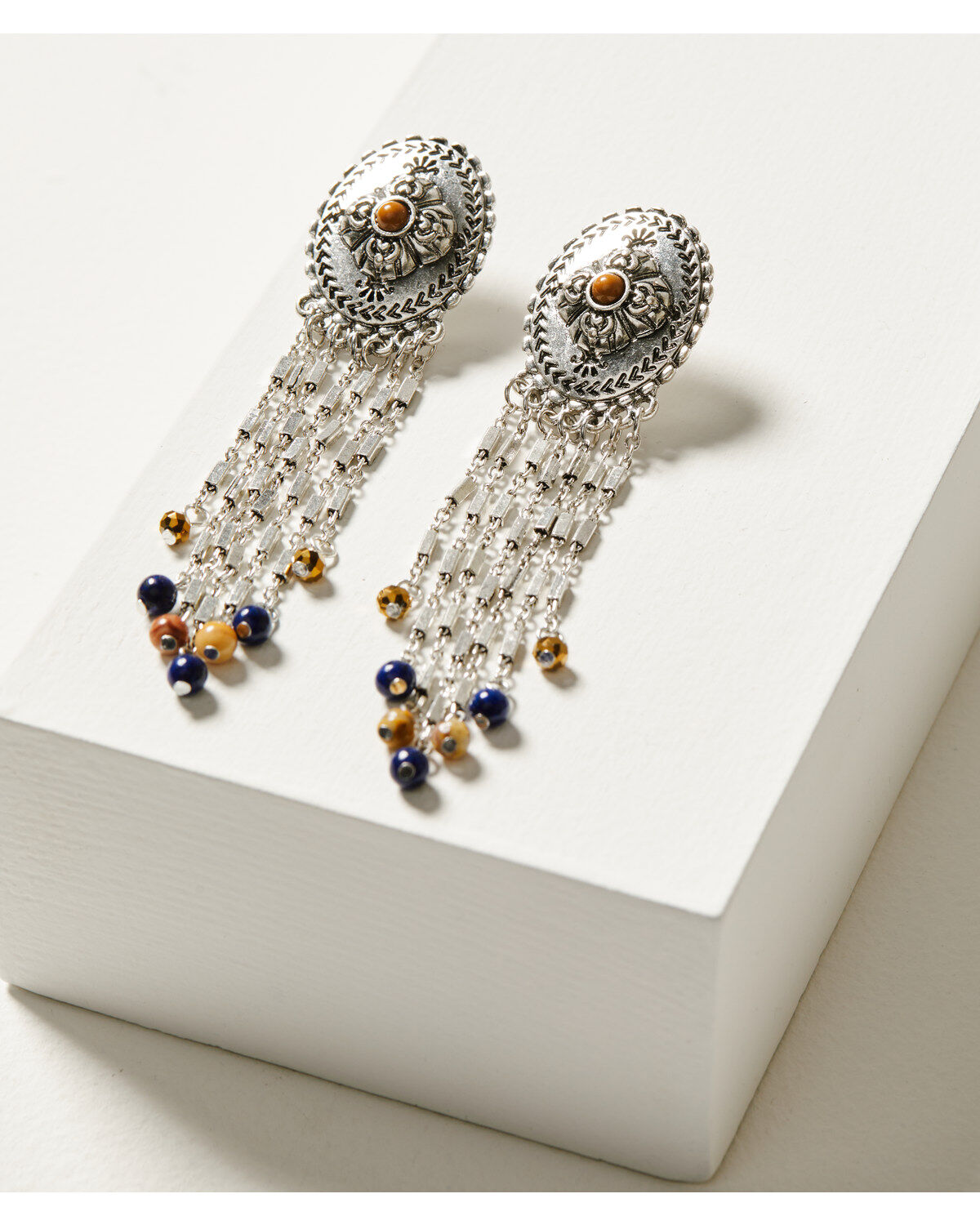 Shyanne Women's Monument Valley Metal Fringe Earrings