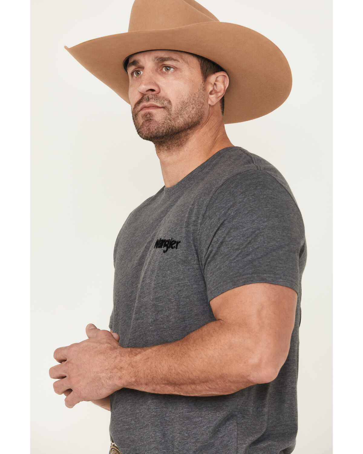 Wrangler Men's Born Free Short Sleeve Graphic T-Shirt