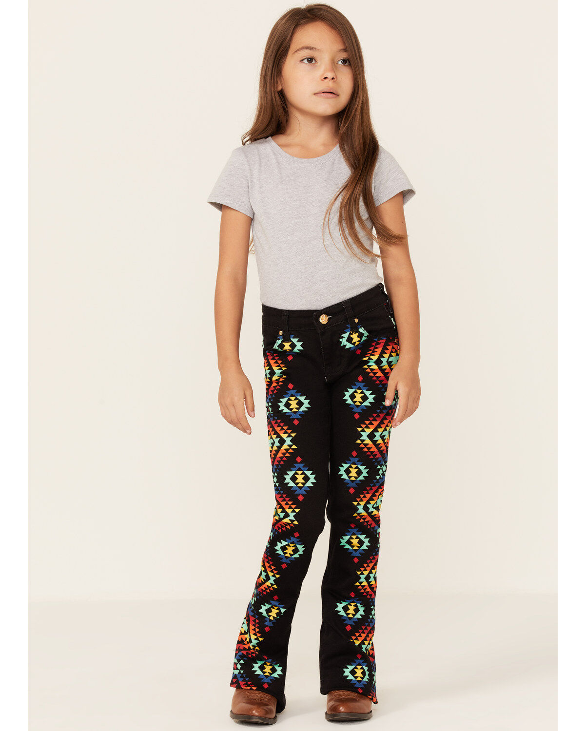 Ranch Dress'n Girls' High Rise Arizona Flare Jeans