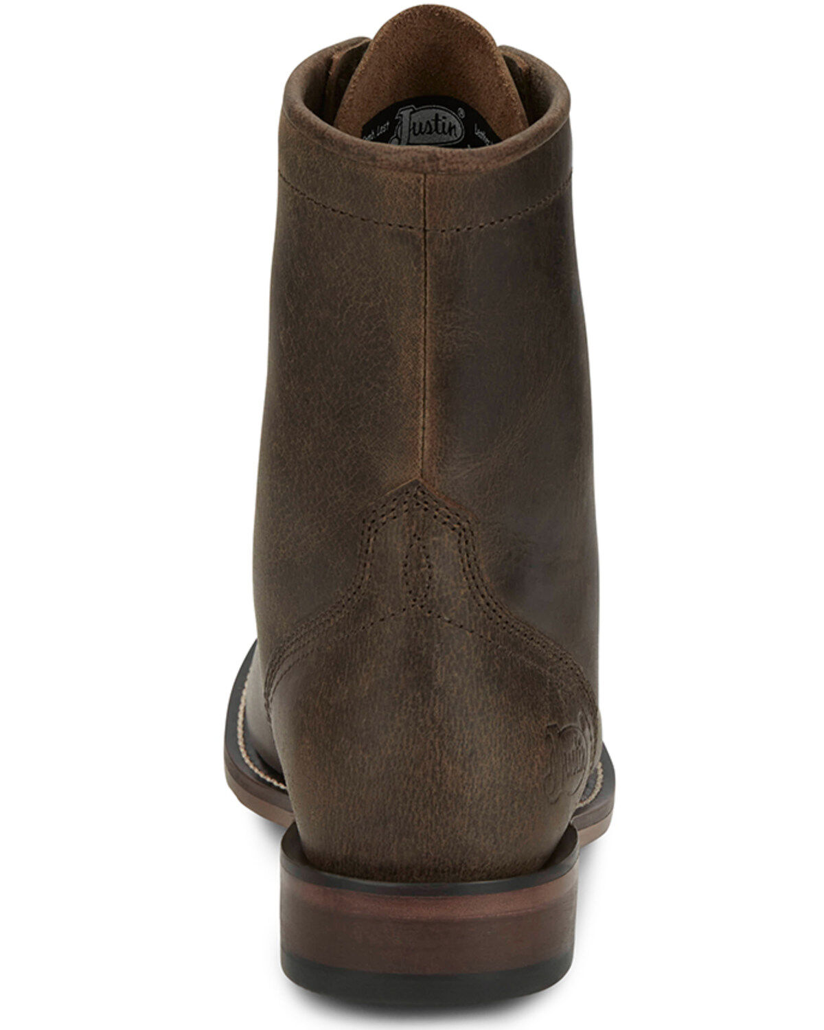 Justin Women's McKean Lace-Up Boots - Round Toe