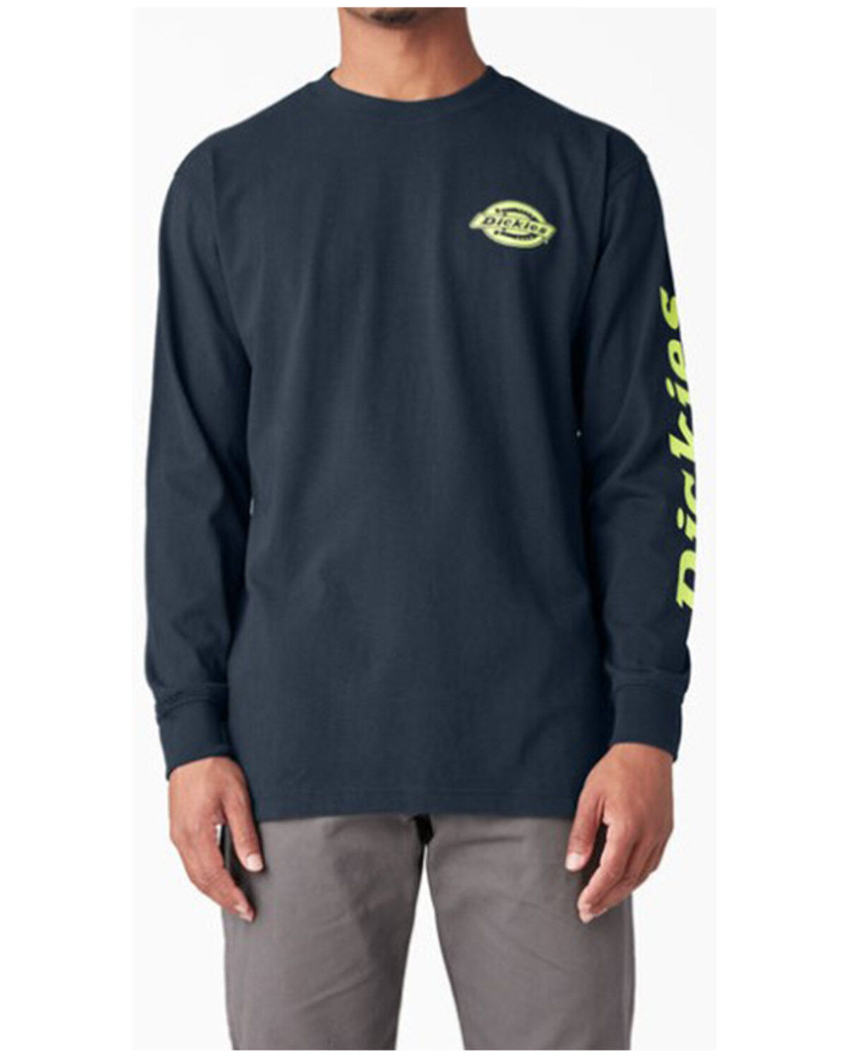 Dickies Men's Logo Long Sleeve Work Shirt