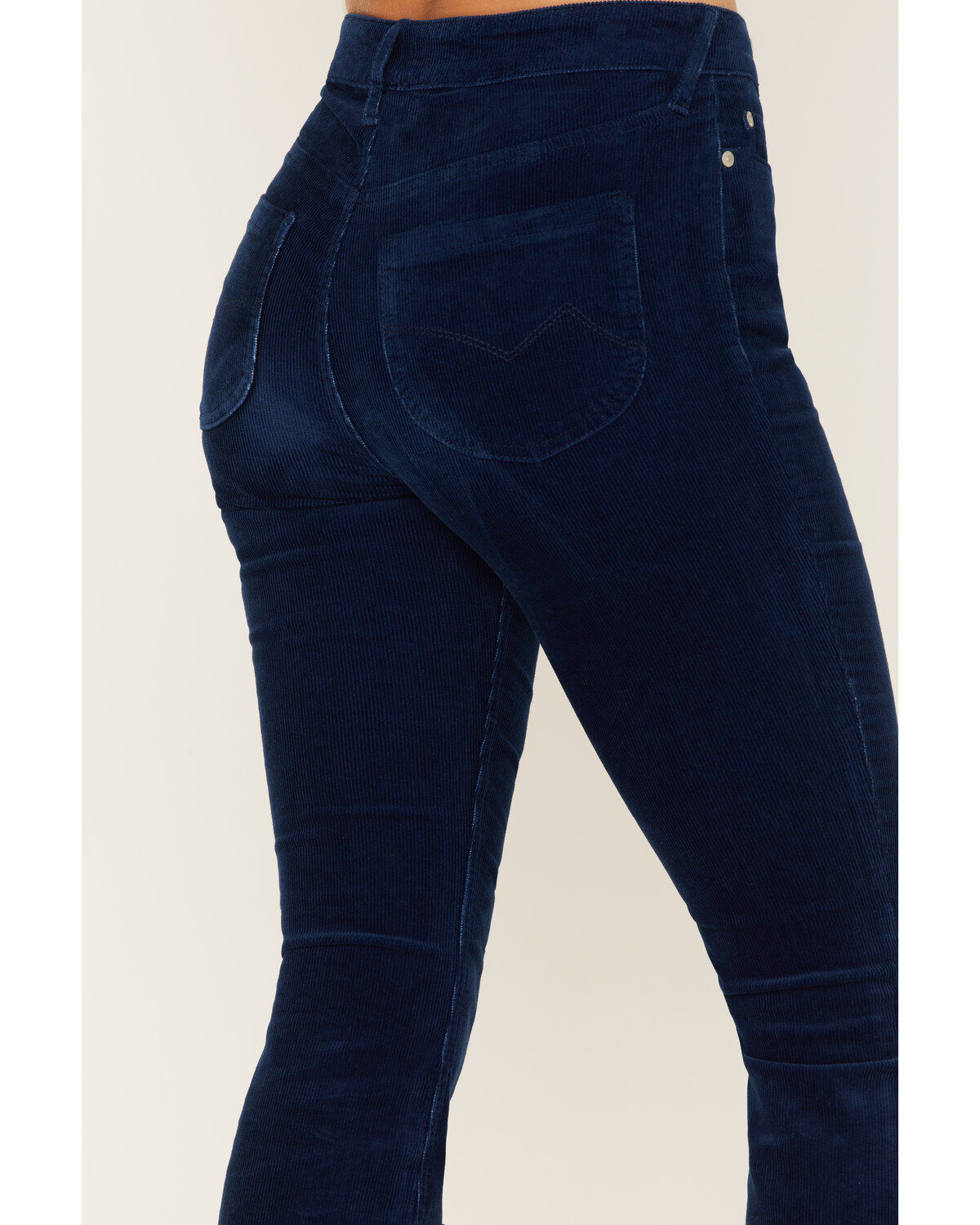 Cleo + Wolf Women's High Rise Corduroy Bootcut Jeans