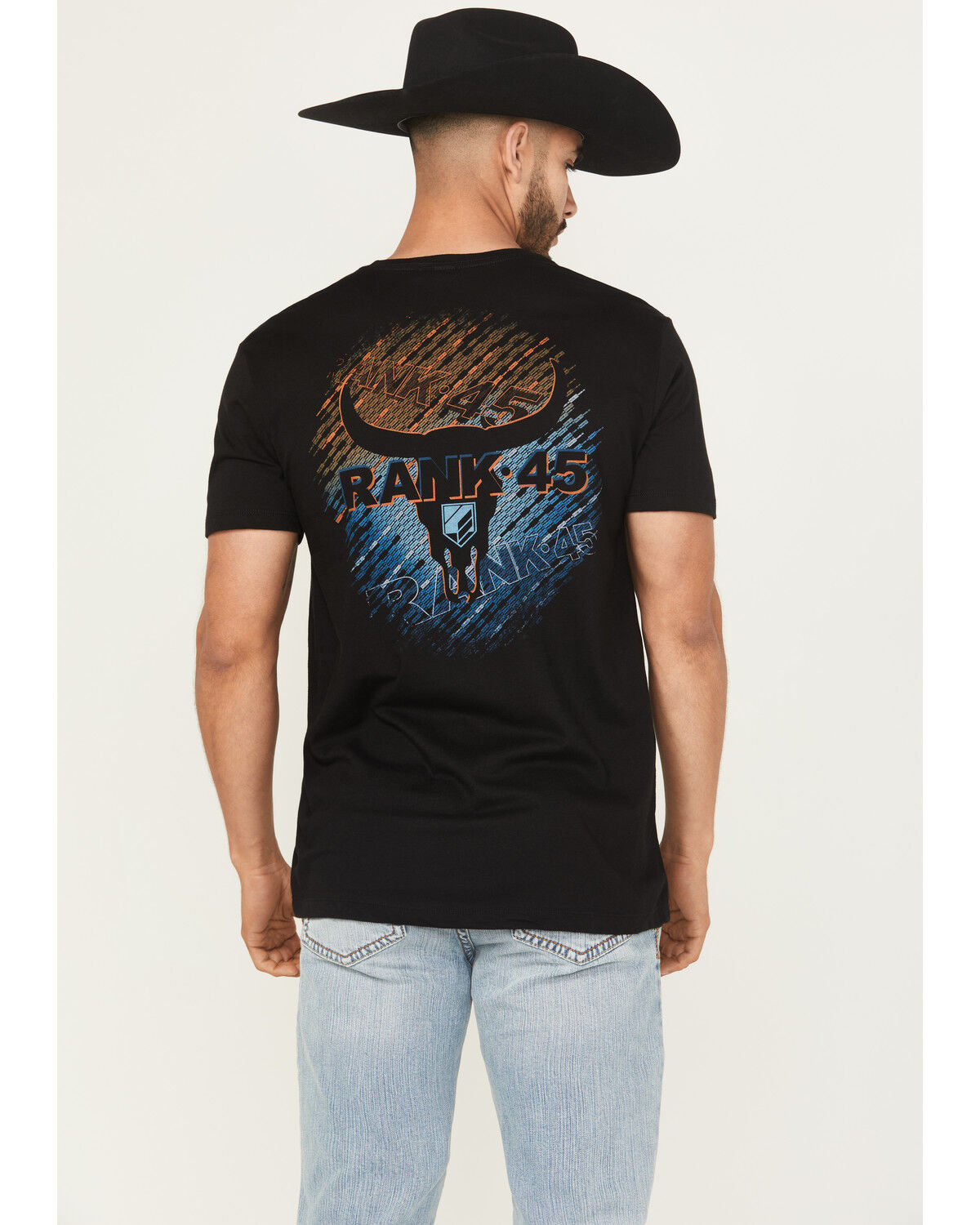 RANK 45® Men's Tron Logo Short Sleeve Graphic T-Shirt