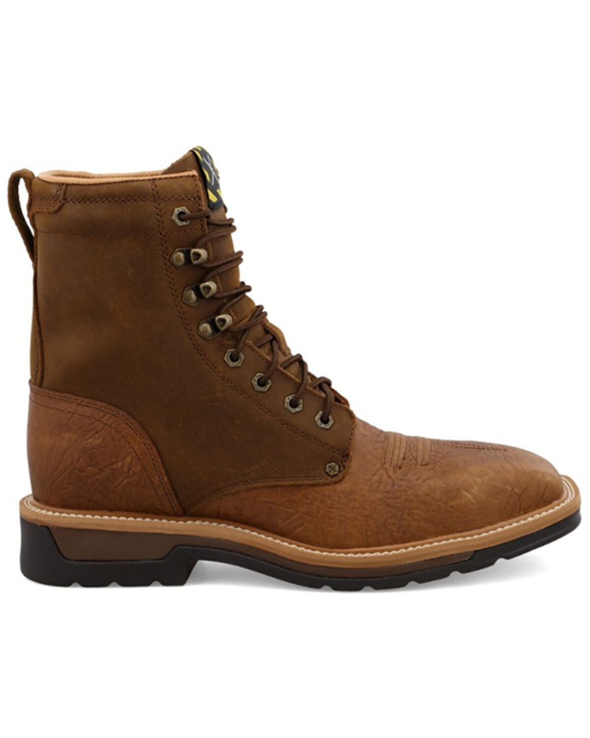 Twisted X Men's Lite 8" Lace-Up Work Boots - Steel Toe