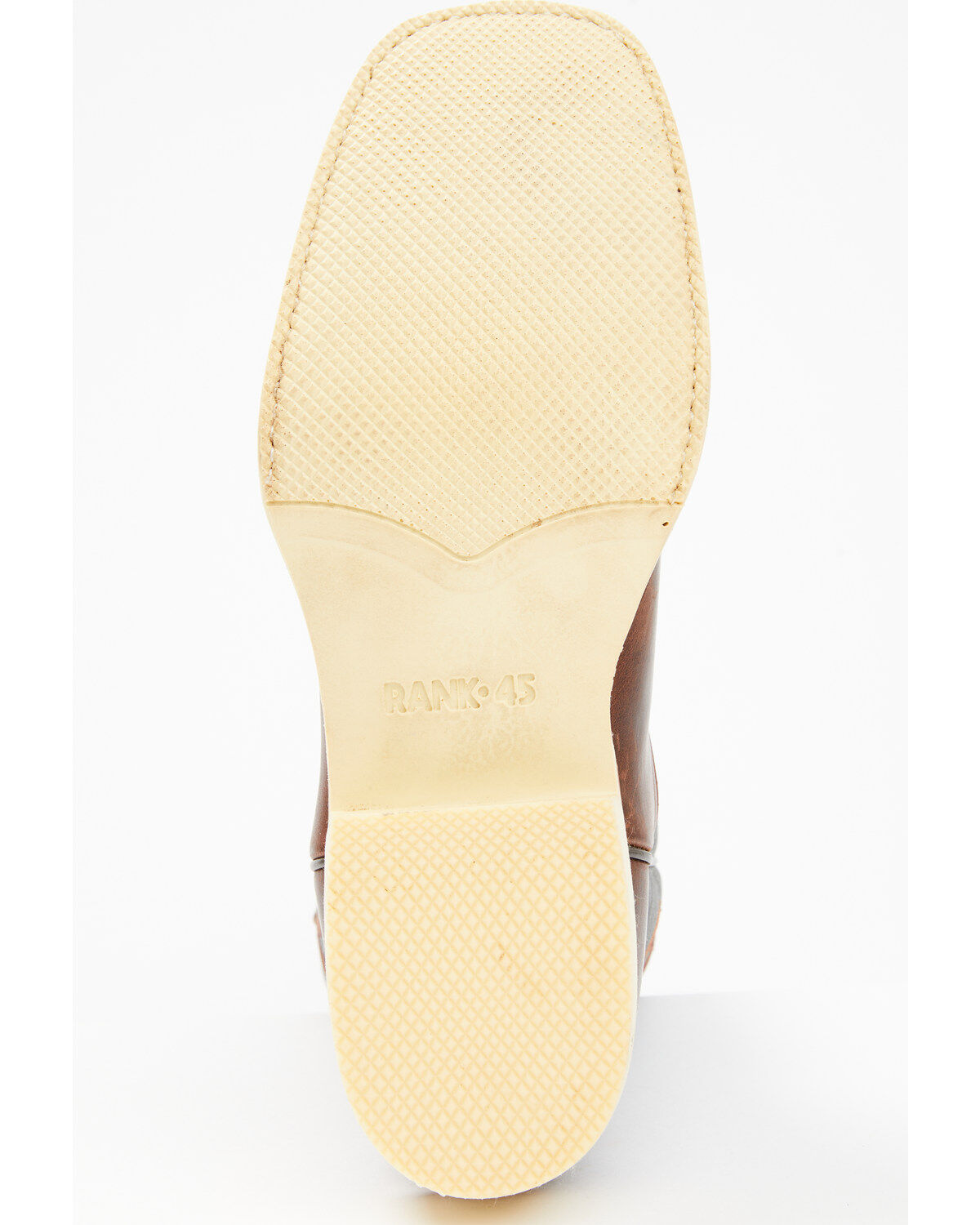 RANK 45® Men's Bullet Saddle Western Performance Boots - Broad Square Toe