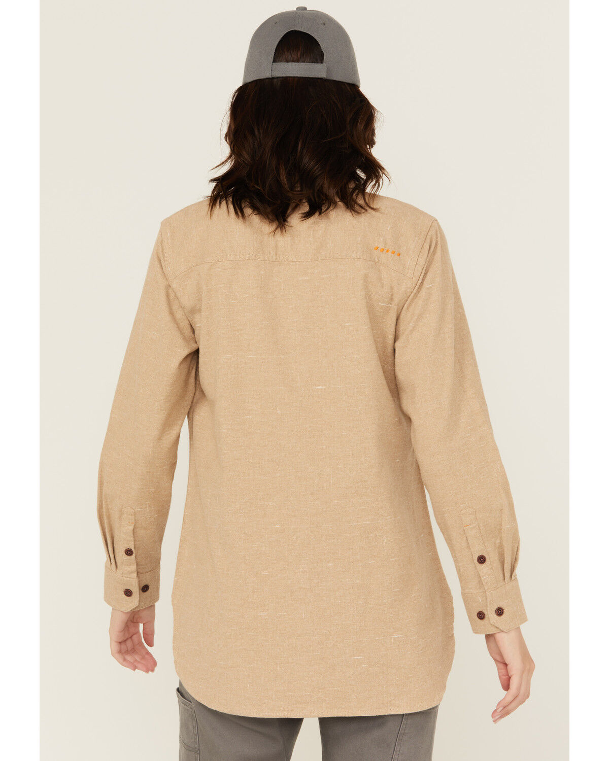 Ariat Women's Rebar Tunic Long Sleeve Button-Down Flannel Work Shirt