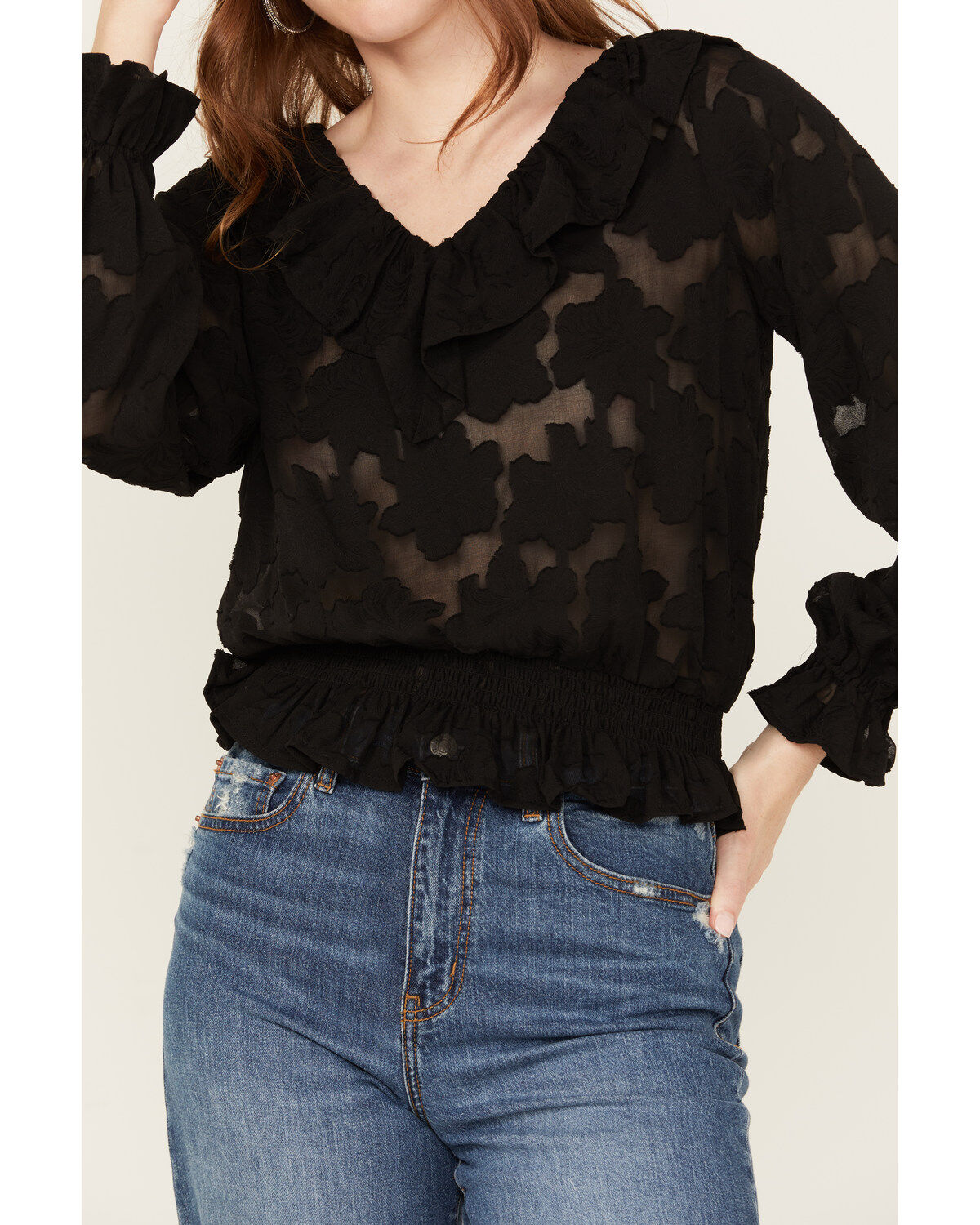 Shyanne Women's Flamenco Ruffle Top