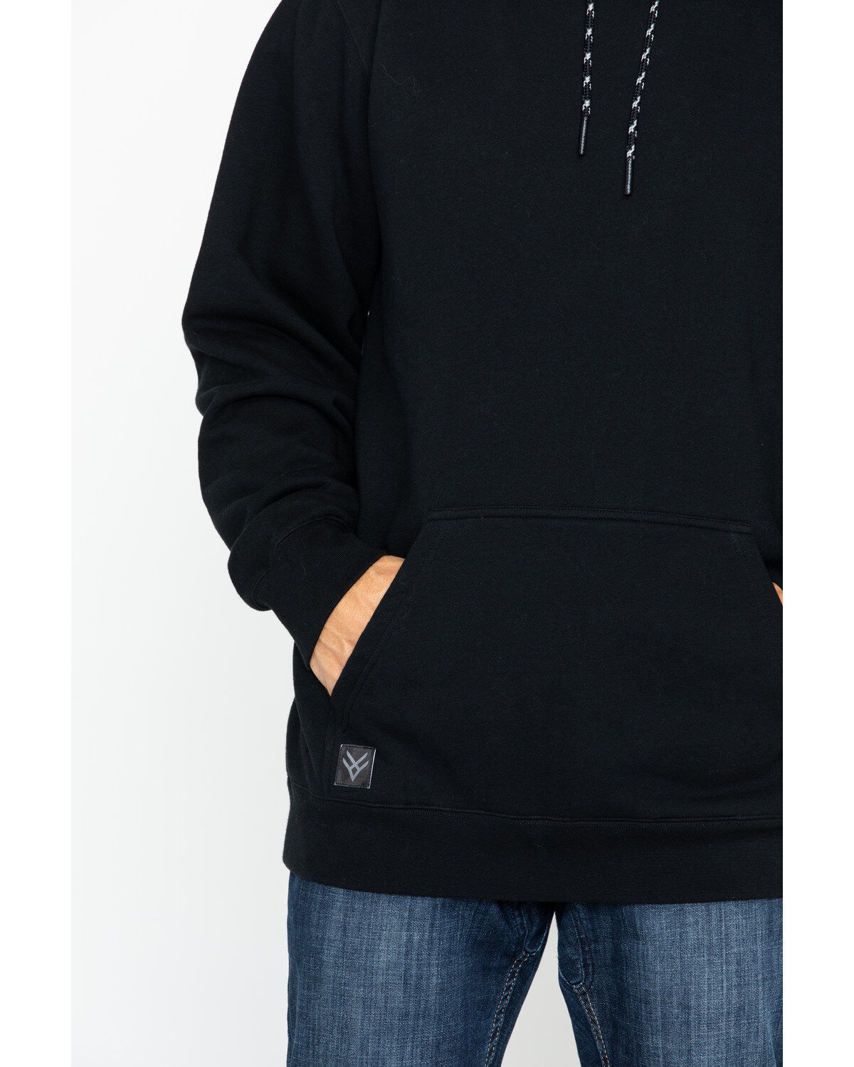 Hawx Men's Logo Sleeve Hooded Work Sweatshirt - Tall