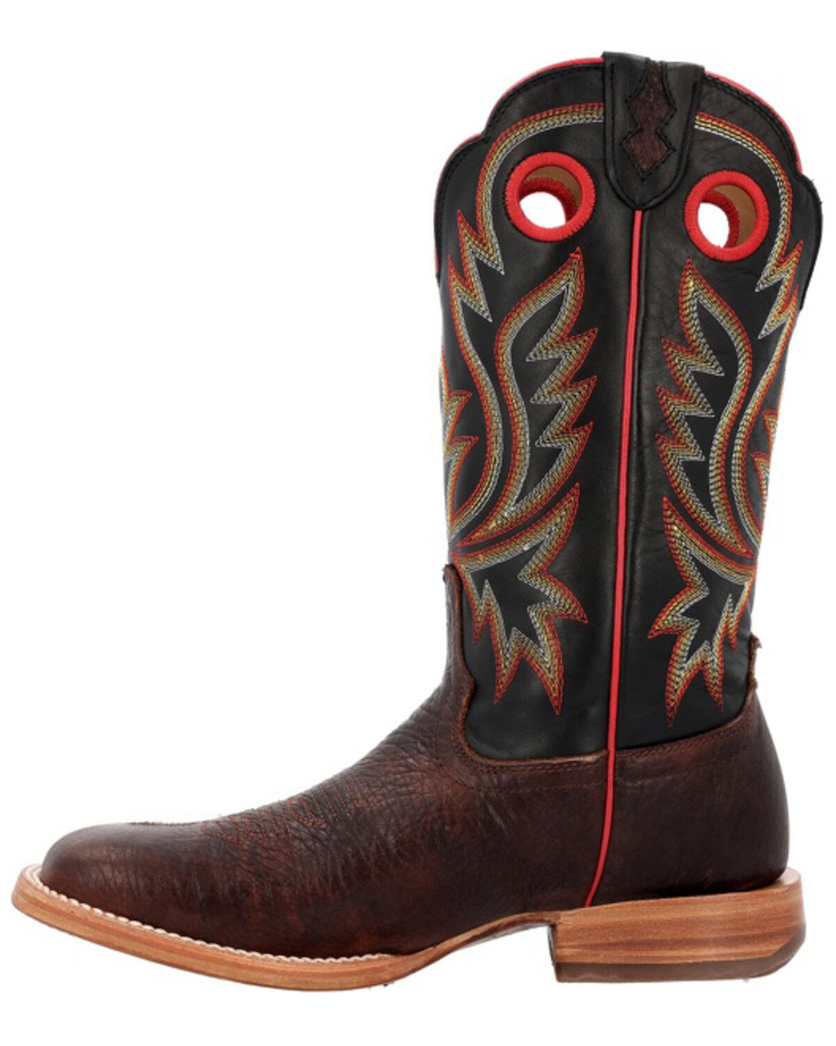 Durango Men's PRCA Collection Shrunken Bullhide Western Boots - Broad Square Toe