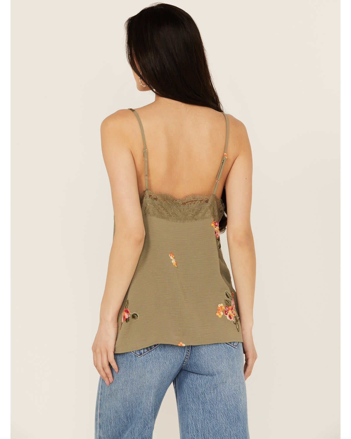 Wild Moss Women's Embroidered Cami