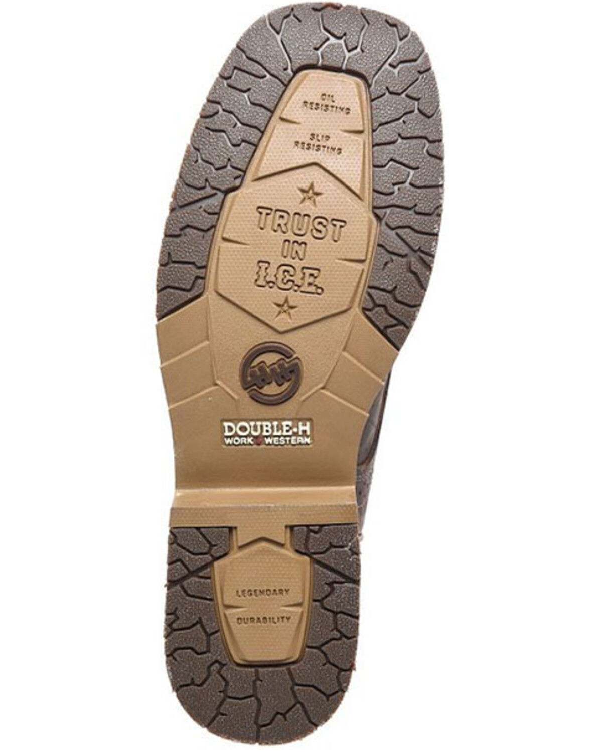 Double H Men's Baker Pull-On Work Boots - Steel Toe