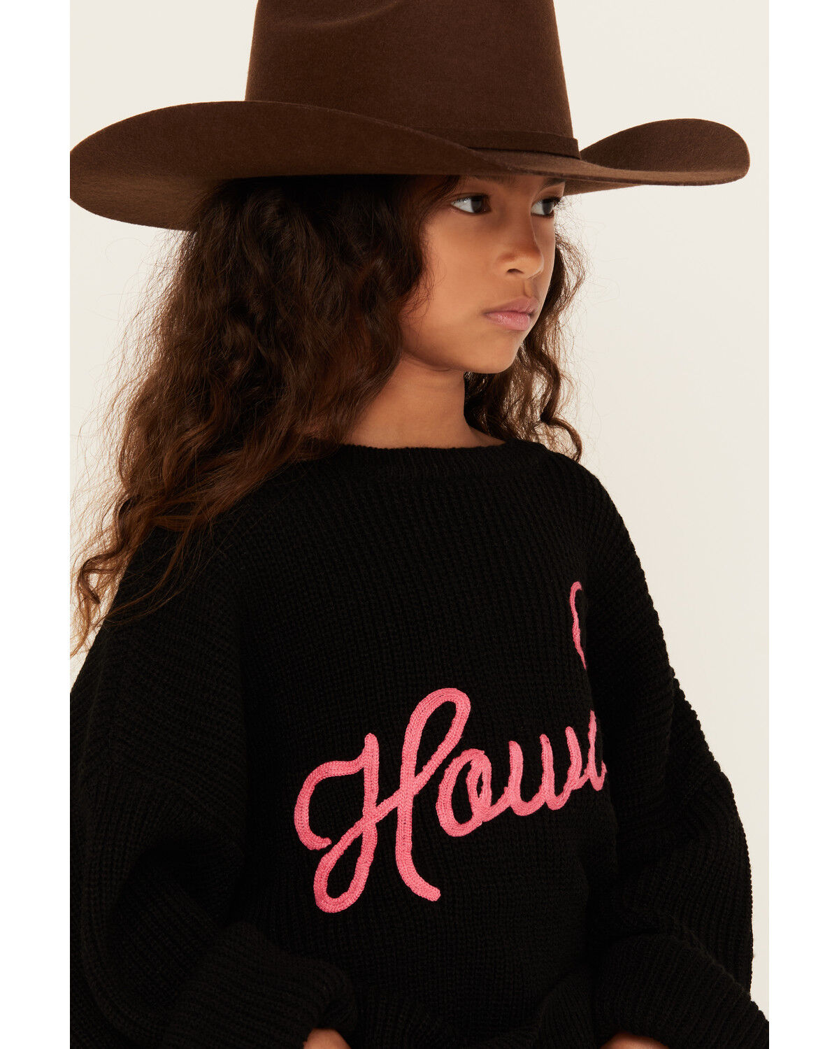 Rock & Roll Denim Girls' Howdy Sweater