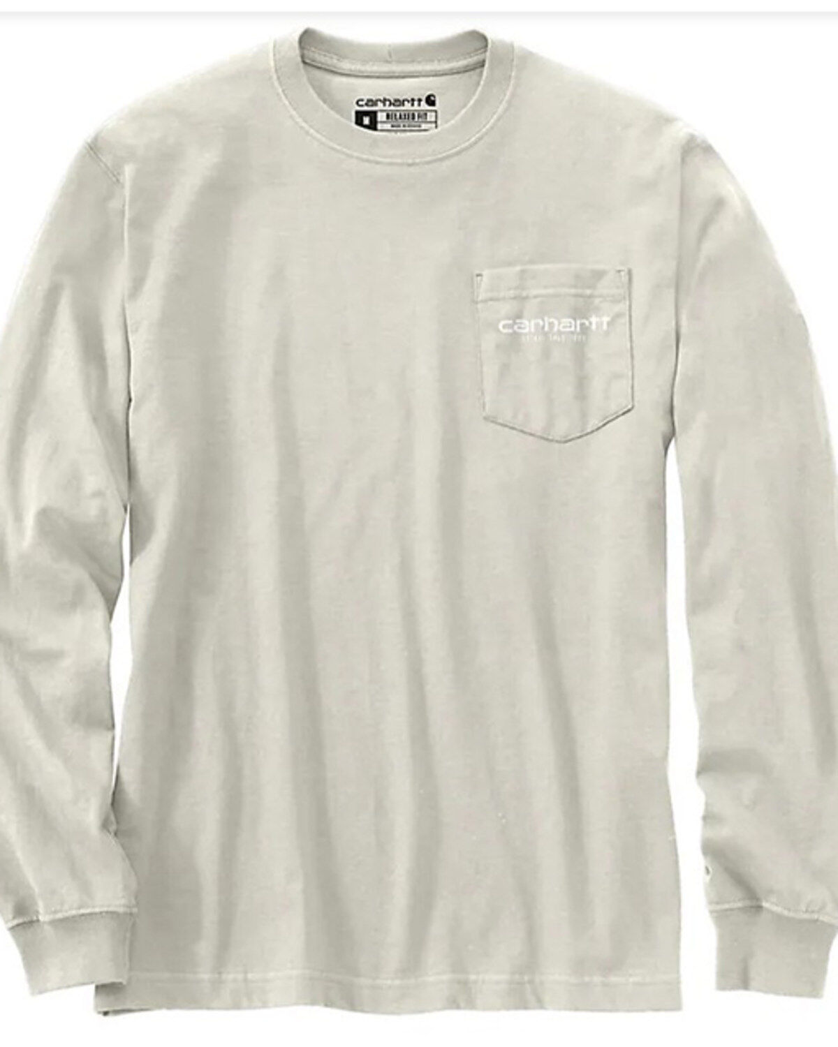 Carhartt Men's Relaxed Fit Heavyweight Long Sleeve Graphic Work T-Shirt