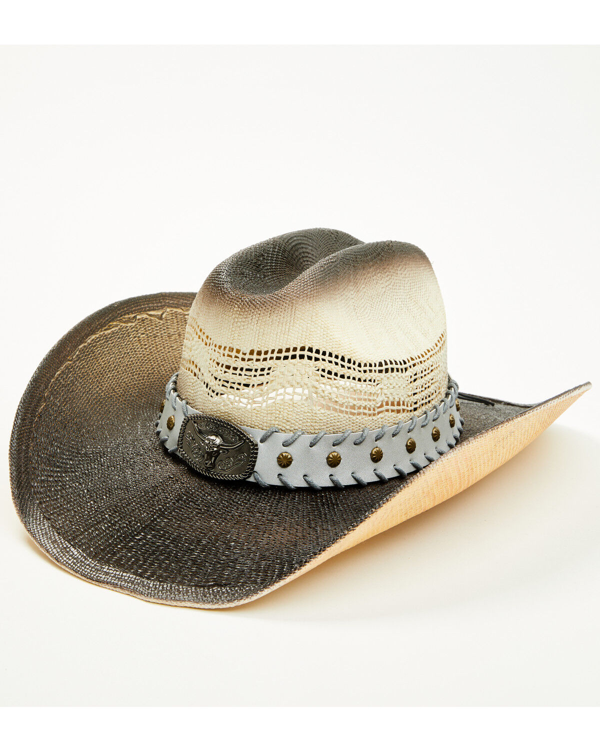 Cody James Boys' Longhorn Luke Straw Cowboy Hat