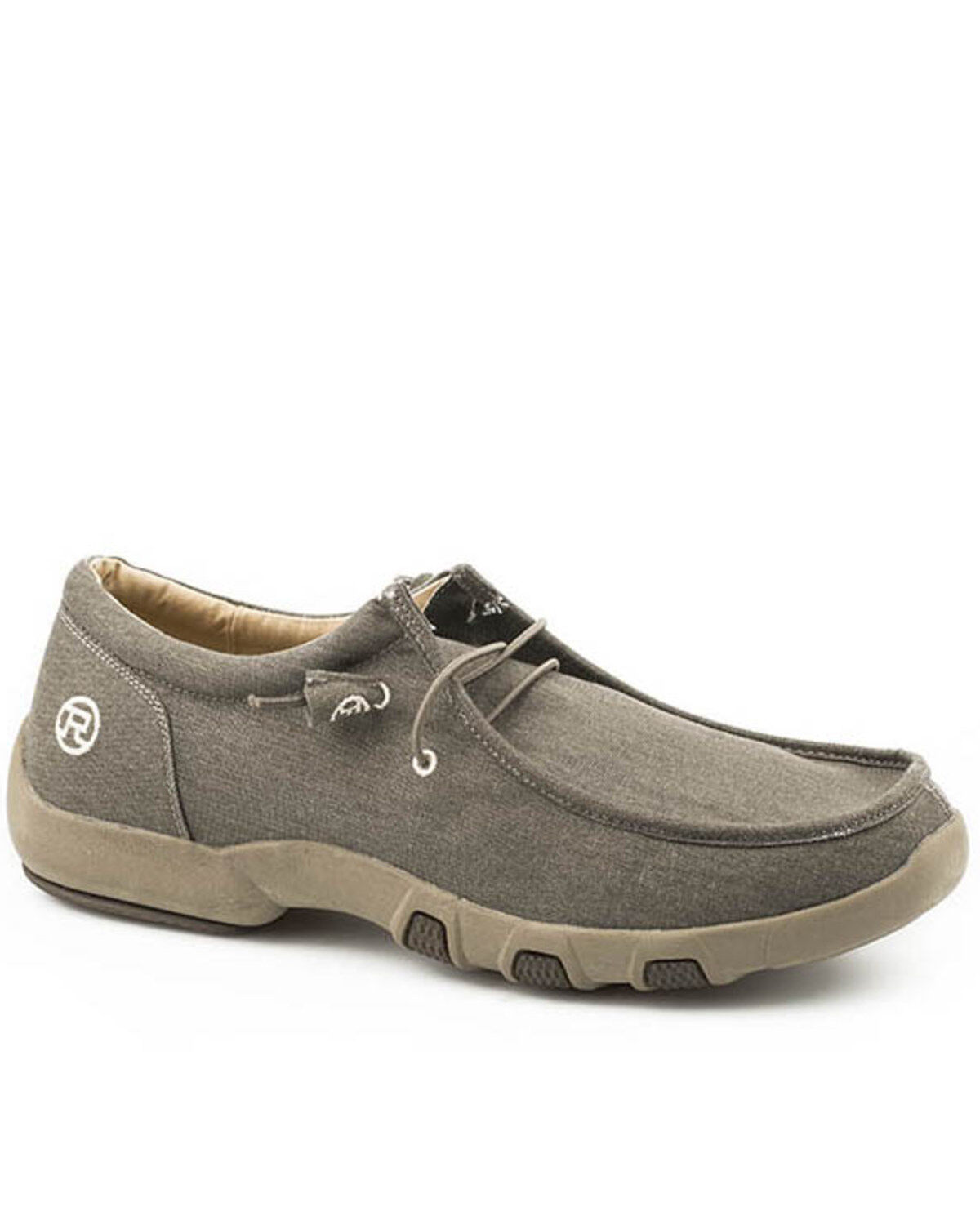 Roper Men's Chillin Brown Shoes - Moc Toe