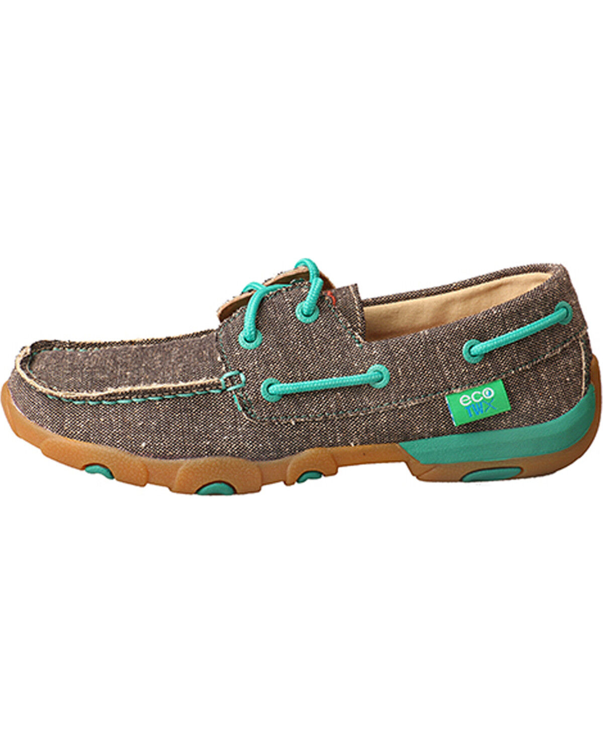 Twisted X Women's ECO Boat Shoe Driving Mocs