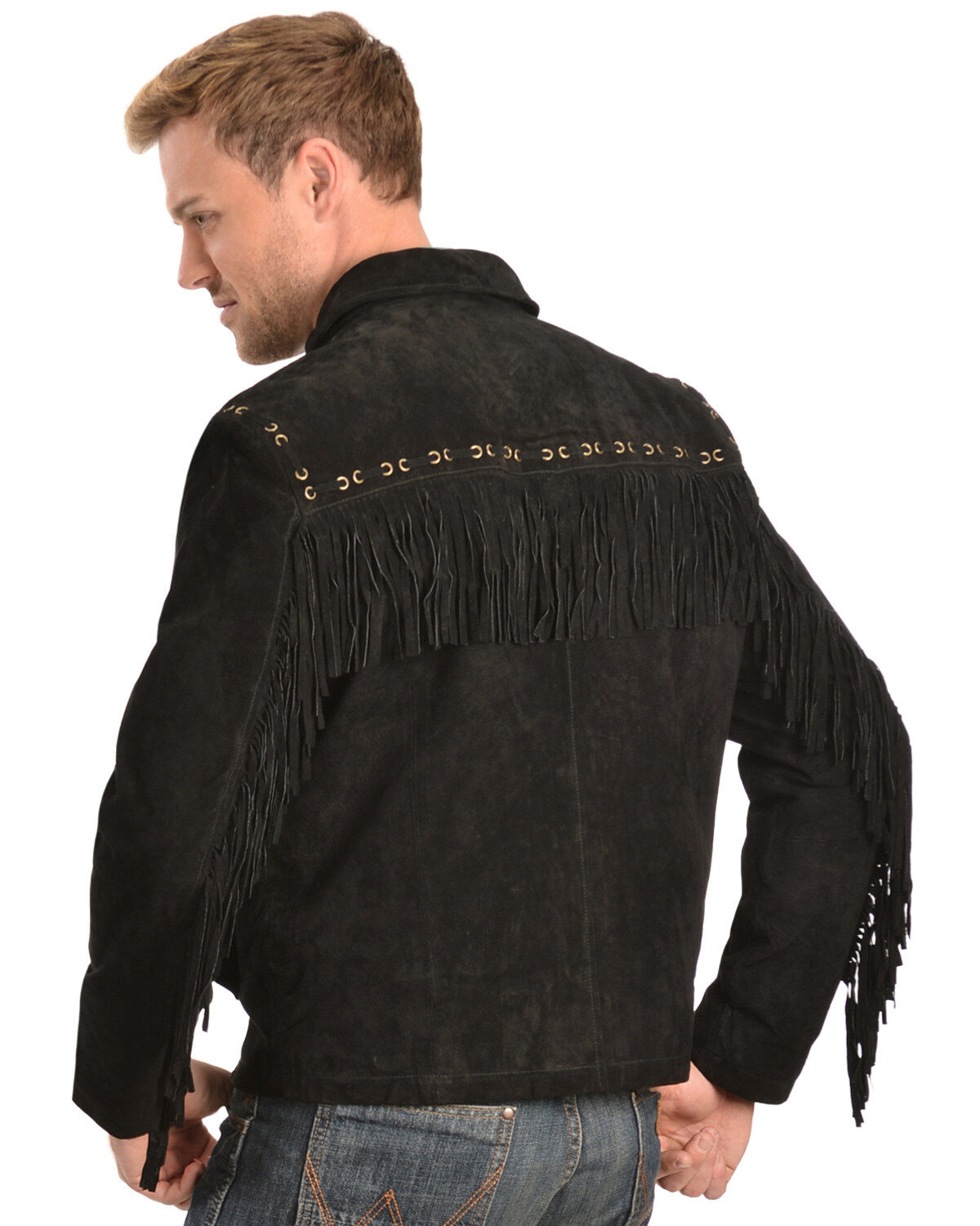 Scully Boar Suede Fringe Jacket