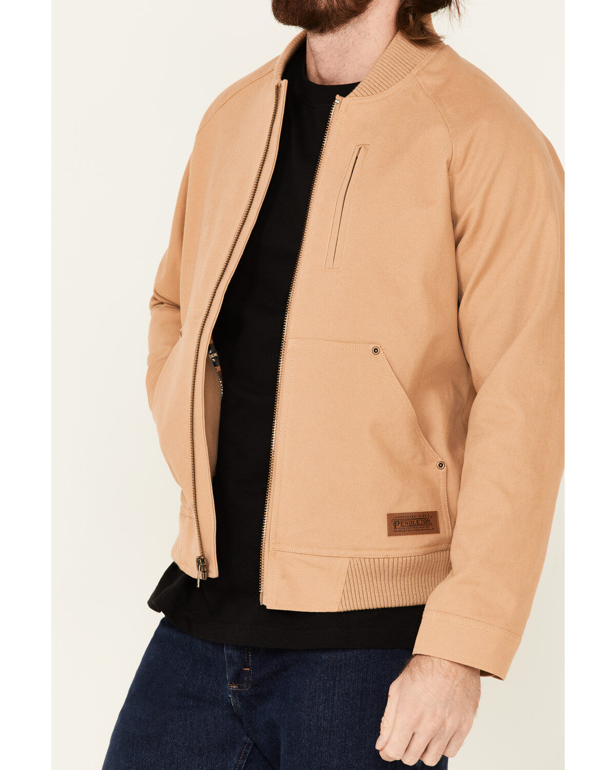 Pendleton Men's Pinehurst Canvas Bomber Jacket