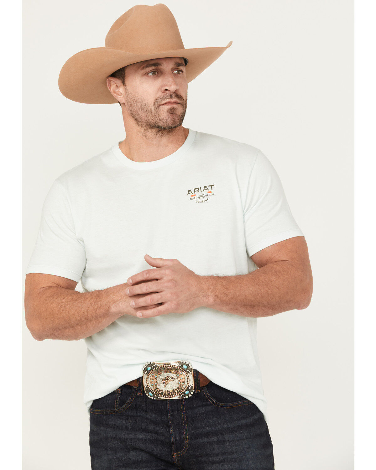 Ariat Men's Horseshoe Short Sleeve Graphic T-Shirt